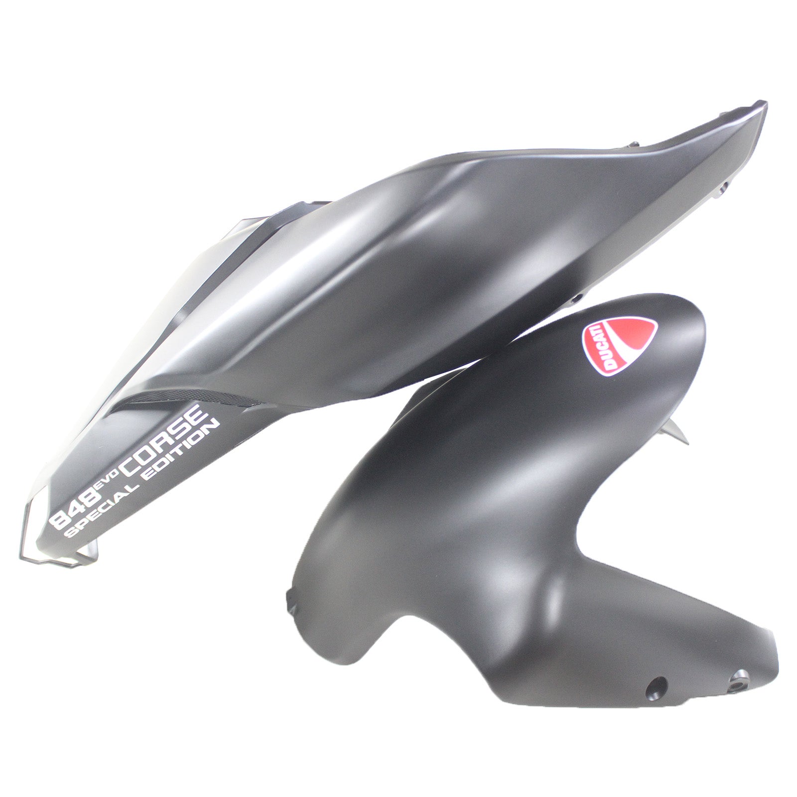 2007-2012 Ducati 1098 Matte Black Fairing Kit