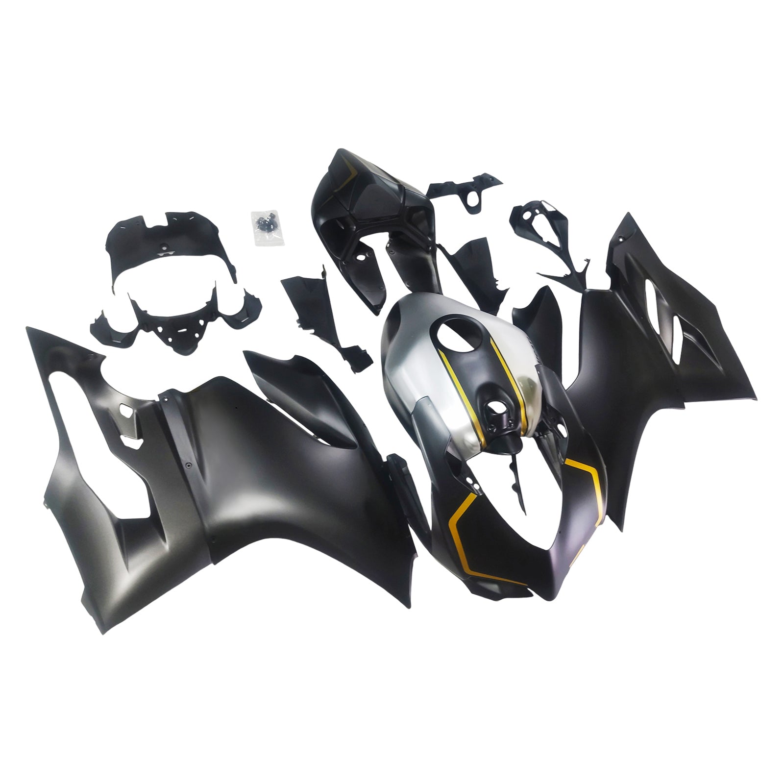 2012-2015 Ducati 1199 899 Injektionsmässa Kit Bodywork Plastic ABS#109
