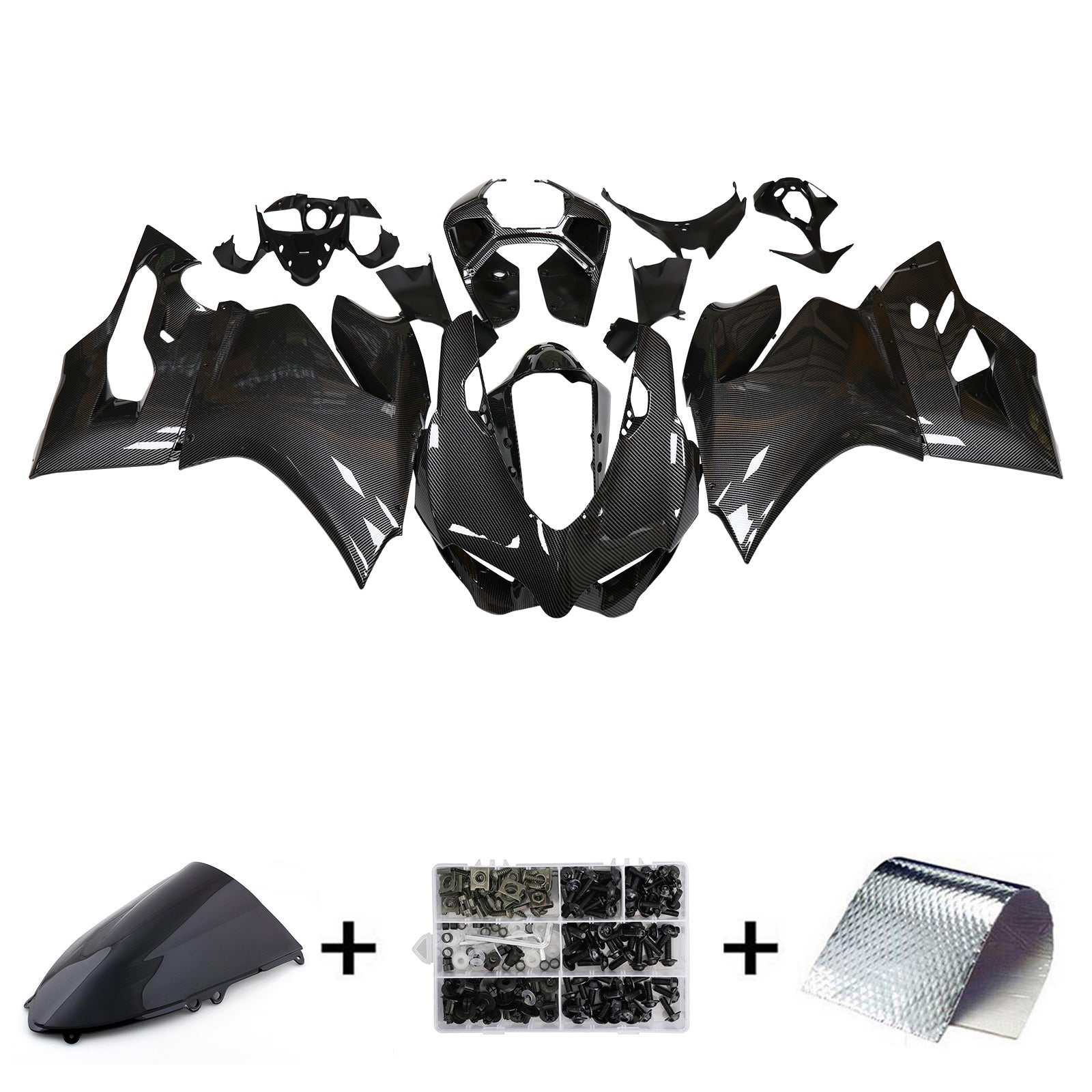 2012-2015 Ducati 1199 Injection Fairing Kit Bodywork Plastic ABS