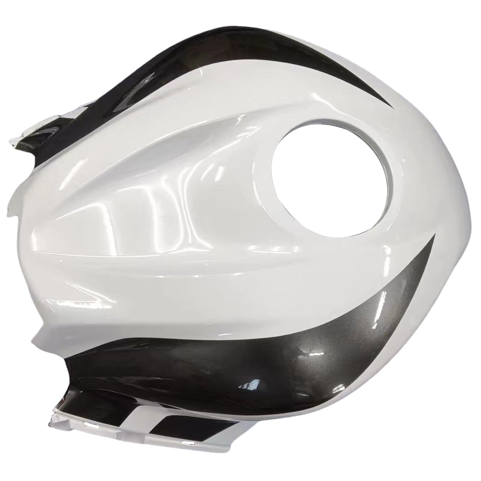 2007-2008 Honda CBR600RR White Black Generic Fairing Kit