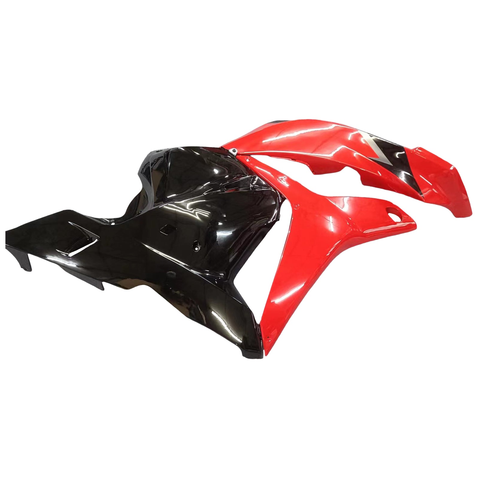 Kit de carénage rouge et noir Honda CBR600RR 2009-2012