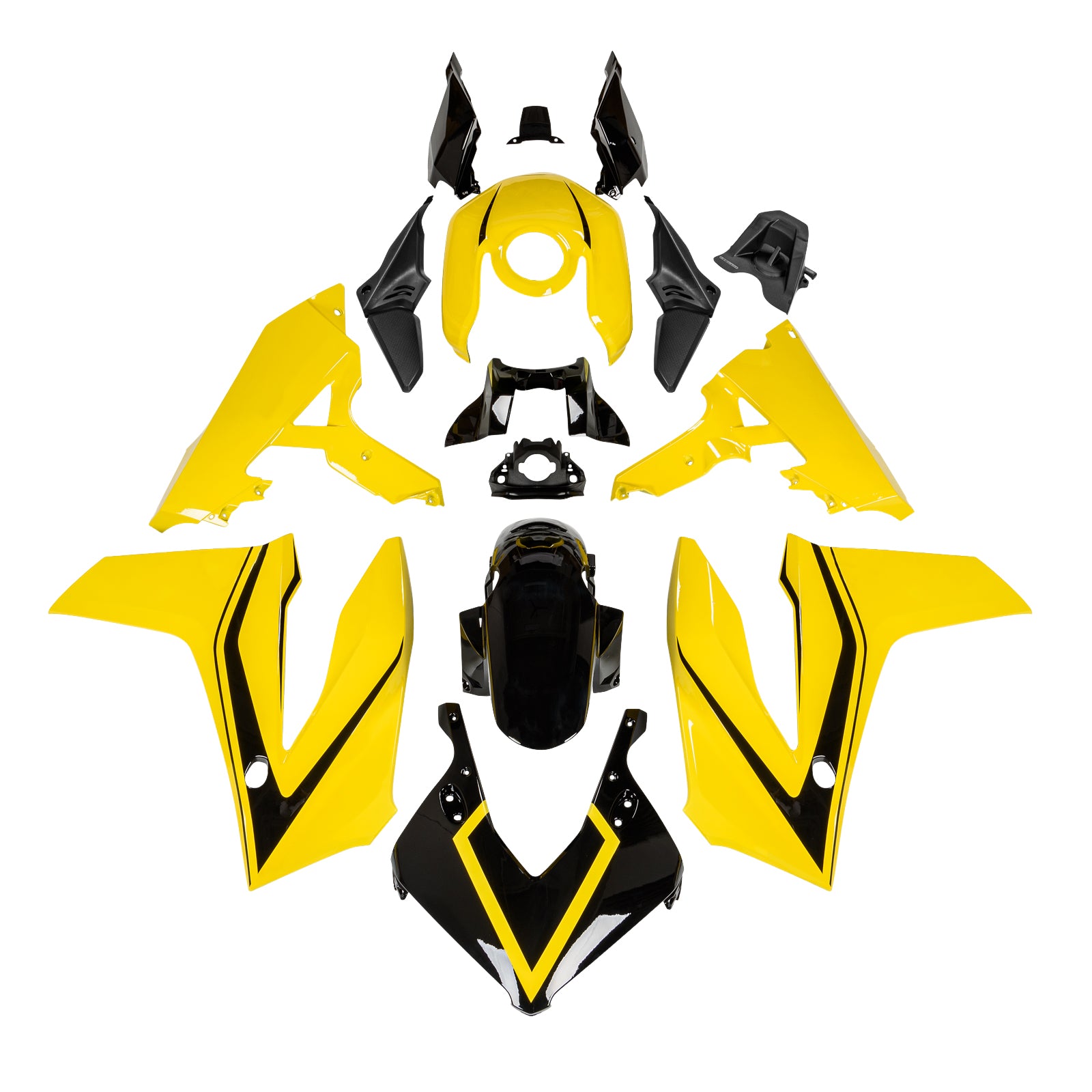 Kit de carenado de carrocería de plástico ABS de inyección para Honda CBR650R 2024-2025