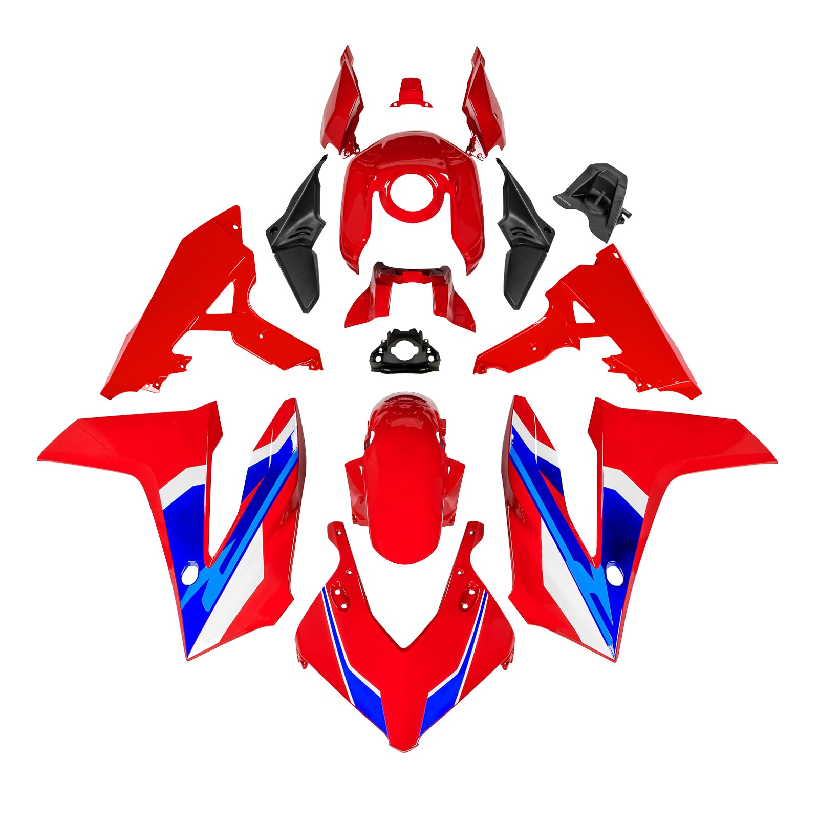 Kit de carenado de carrocería de plástico ABS de inyección para Honda CBR650R 2024-2025