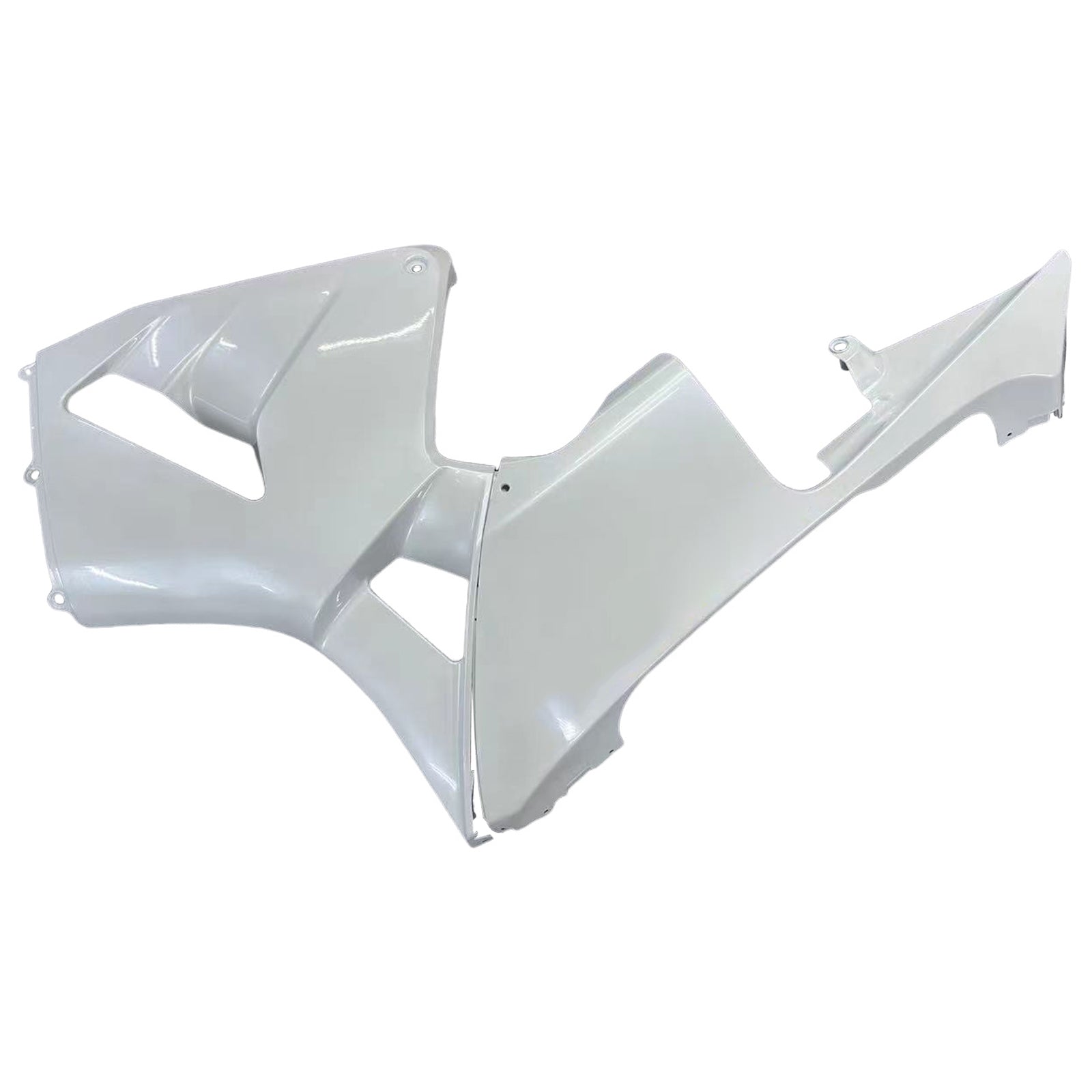 2003-2004 CBR600RR Bodywork Wining White Abs Vstrekované formované plasty sada generických