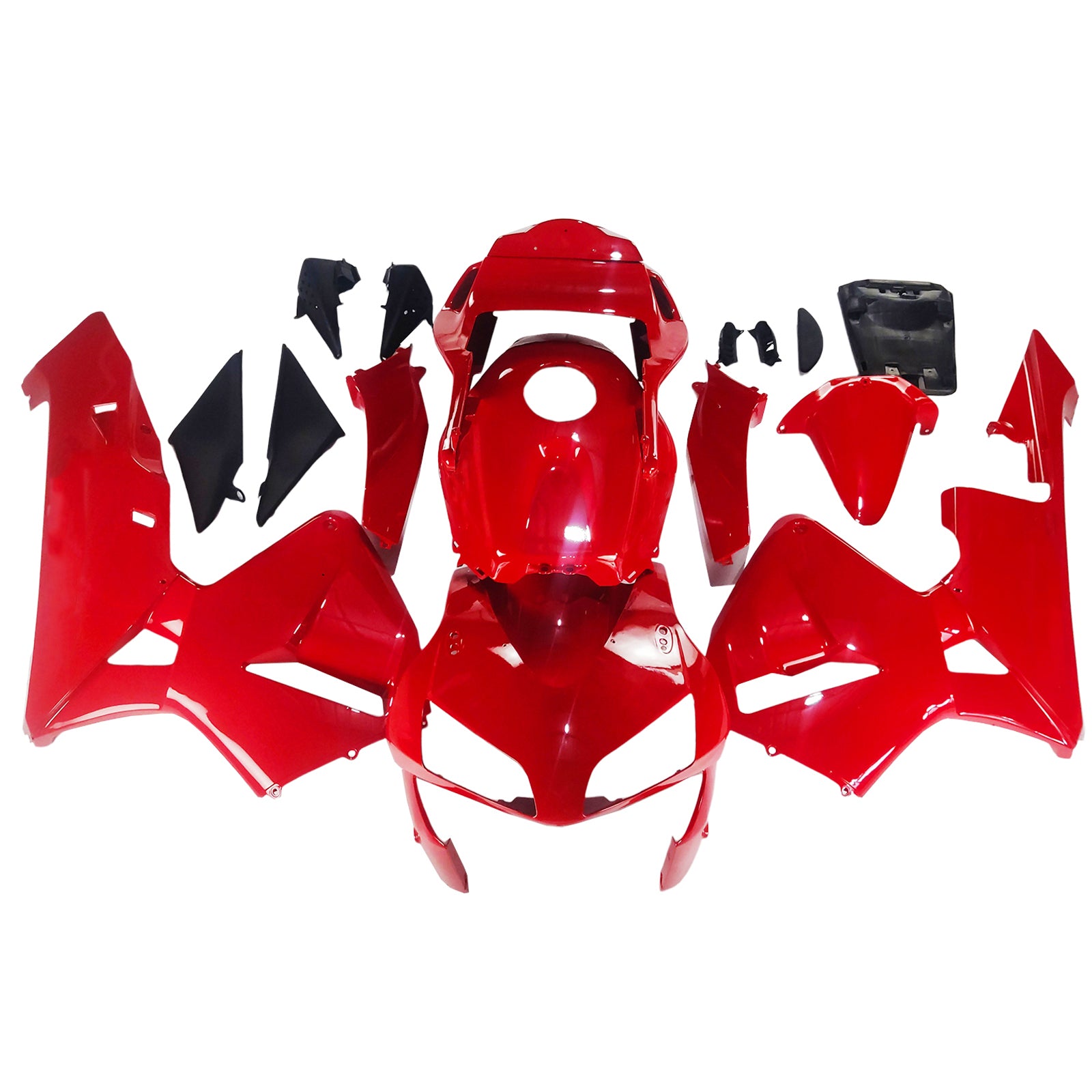 2003-2004 Honda CBR 600 RR Red Honda Racing Fairings Generic