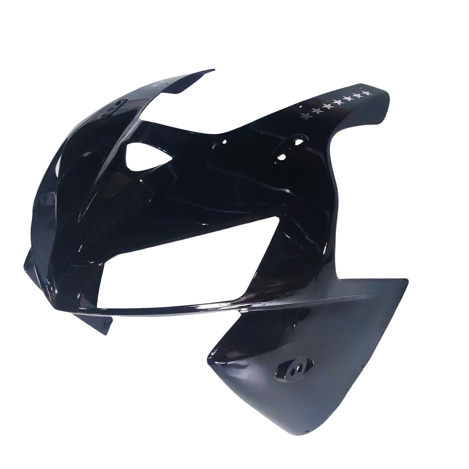 Honda CBR 600 RR negra 2005-2006 & Carenados Silver SevenStars Racing genéricos