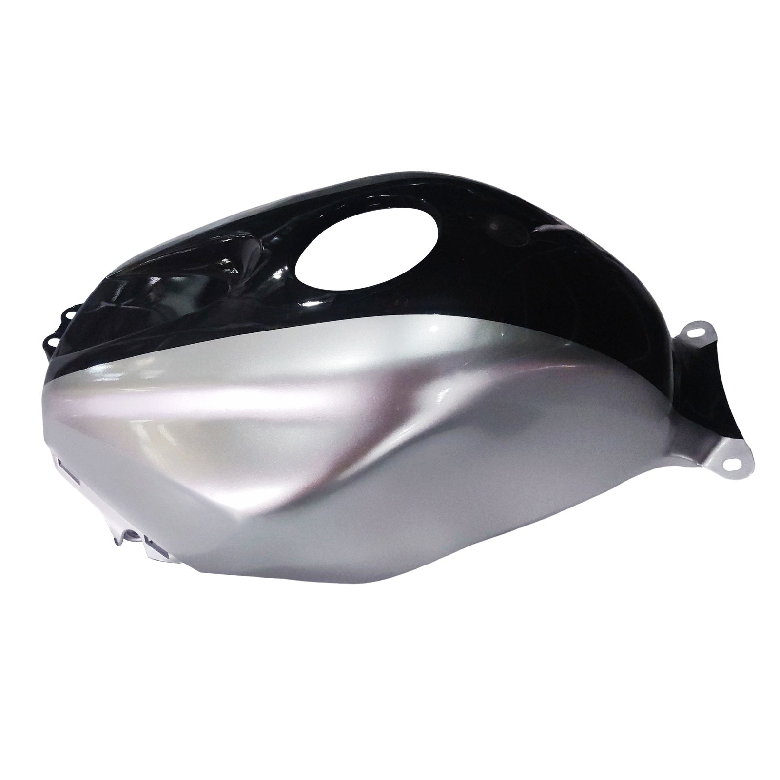 Honda CBR 600 RR negra 2005-2006 & Carenados Silver SevenStars Racing genéricos