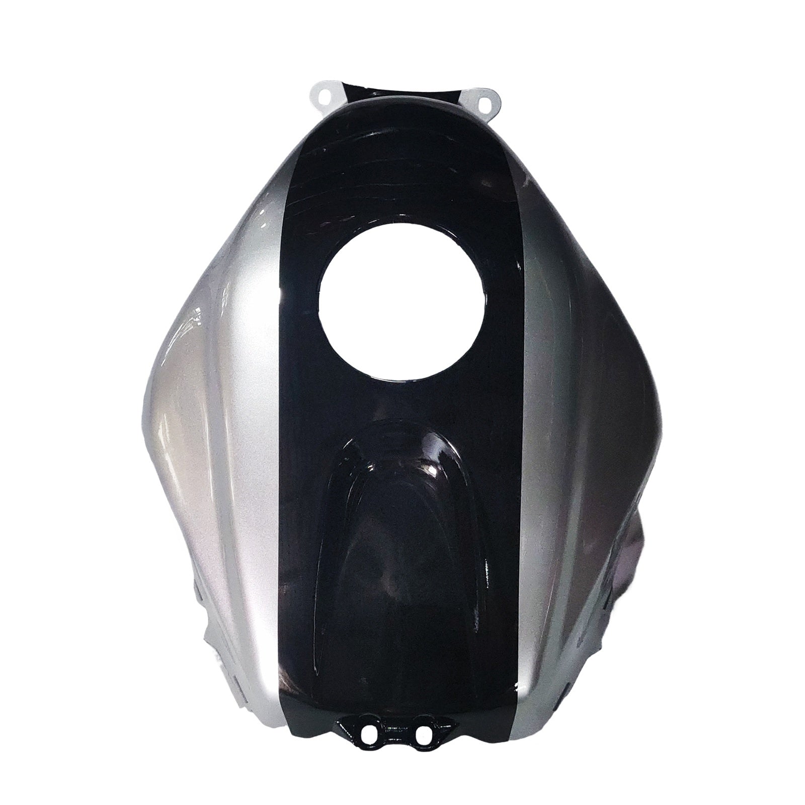 Honda CBR 600 RR negra 2005-2006 & Carenados Silver SevenStars Racing genéricos