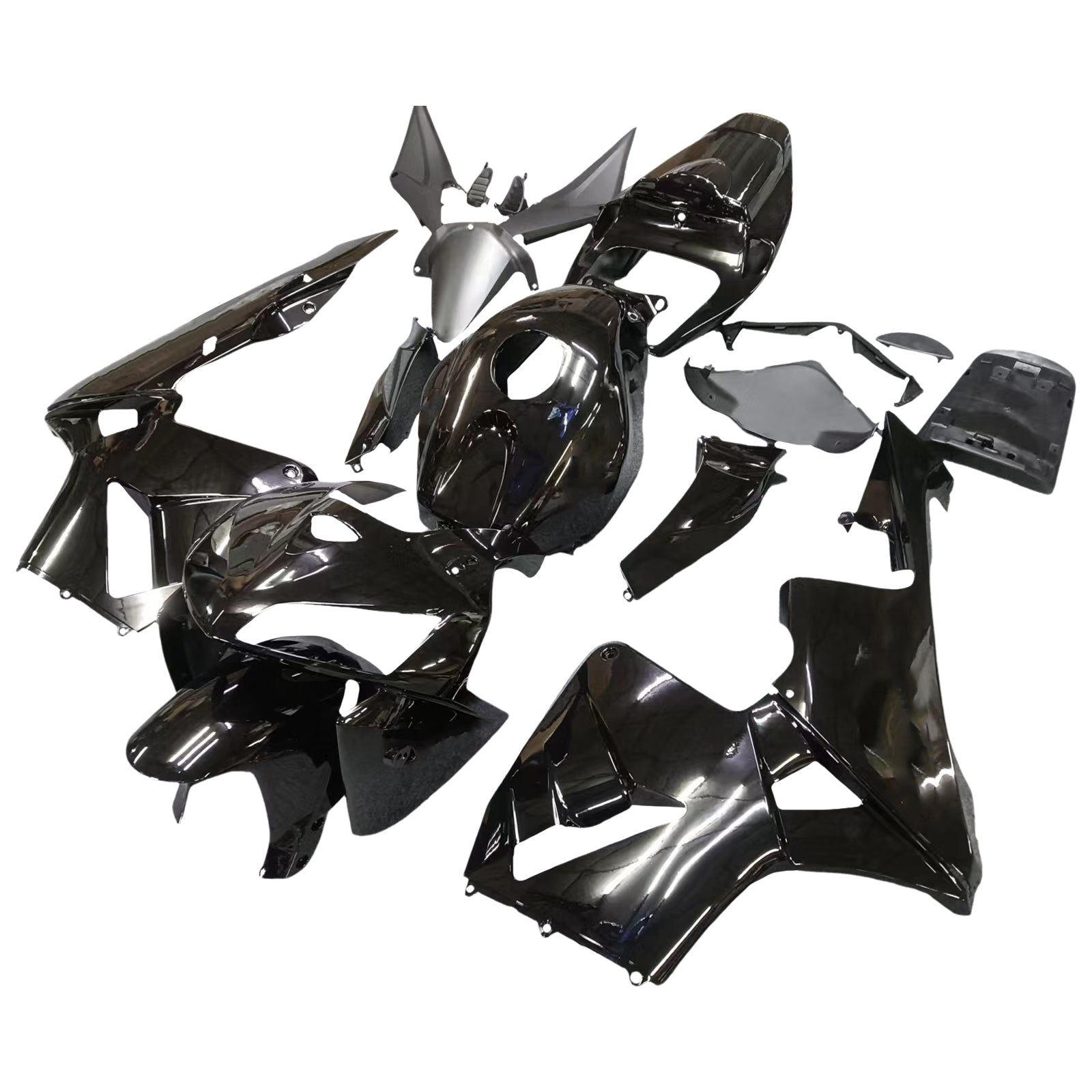 2005-2006 Honda CBR600 Fairing Black Kit