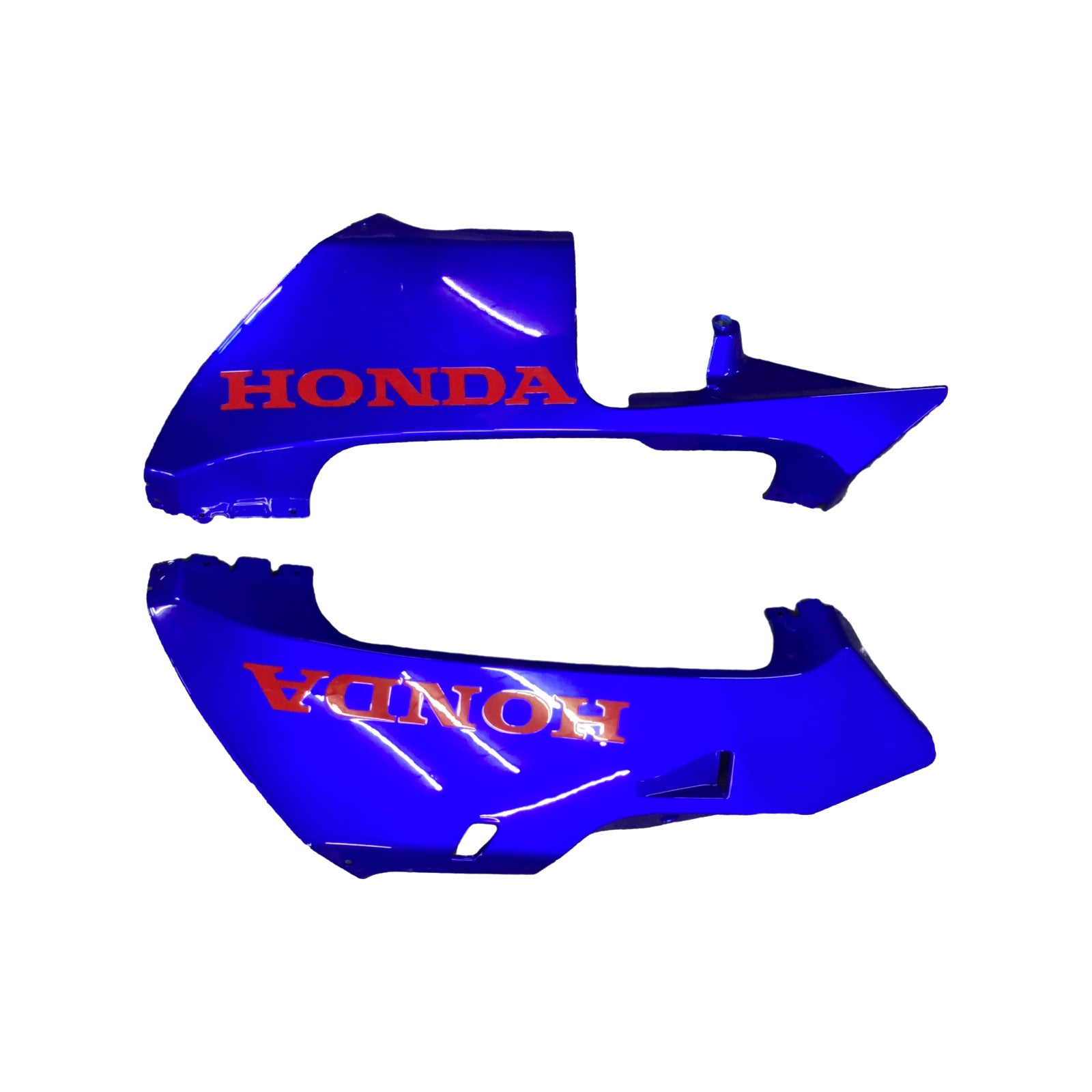 2005-2006 Honda CBR600 kuip wit en blauw set