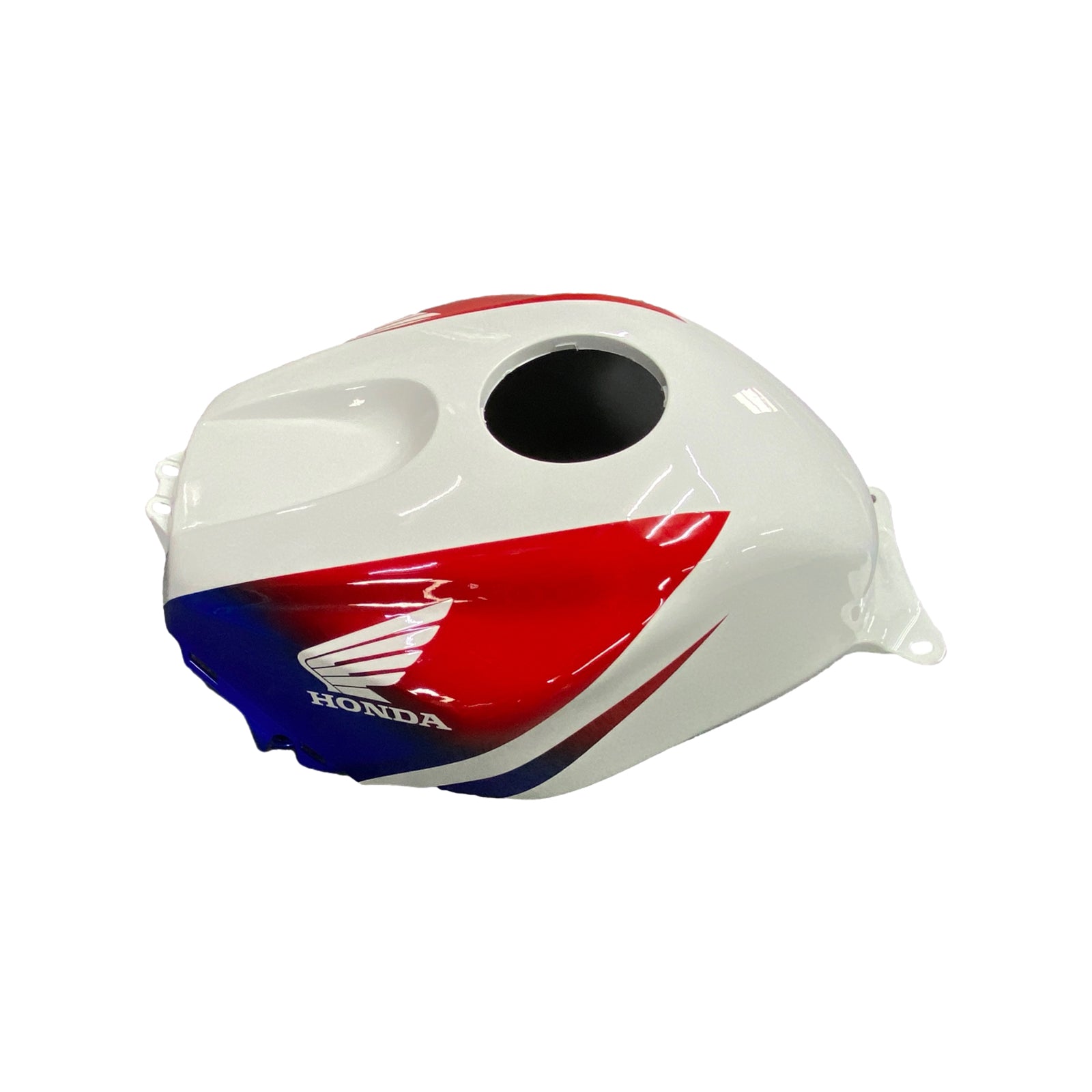 Kit de carénage blanc et bleu Honda CBR600 2005-2006