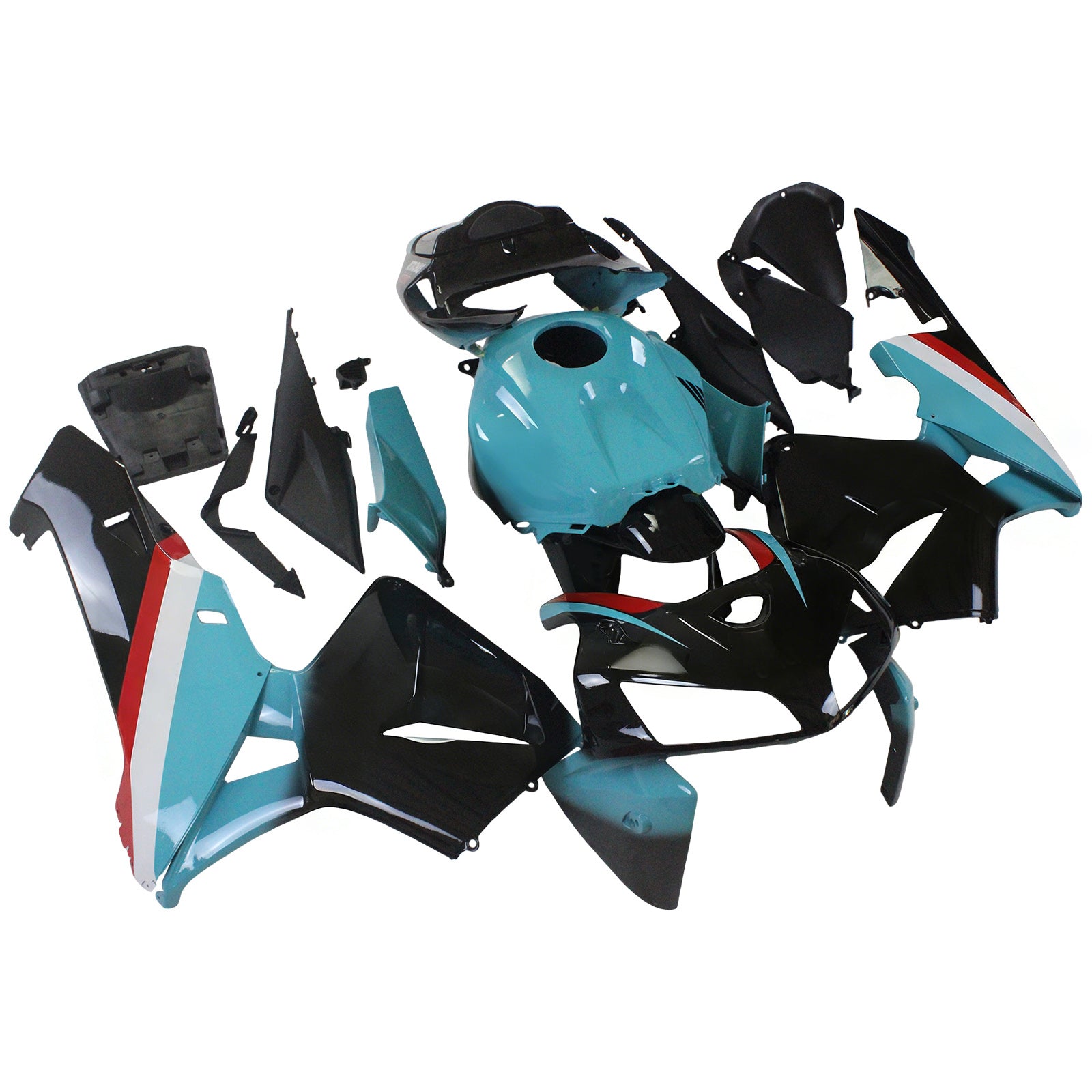 2005-2006 Honda CBR600RR F5 Kit de carénage carrosserie plastique ABS