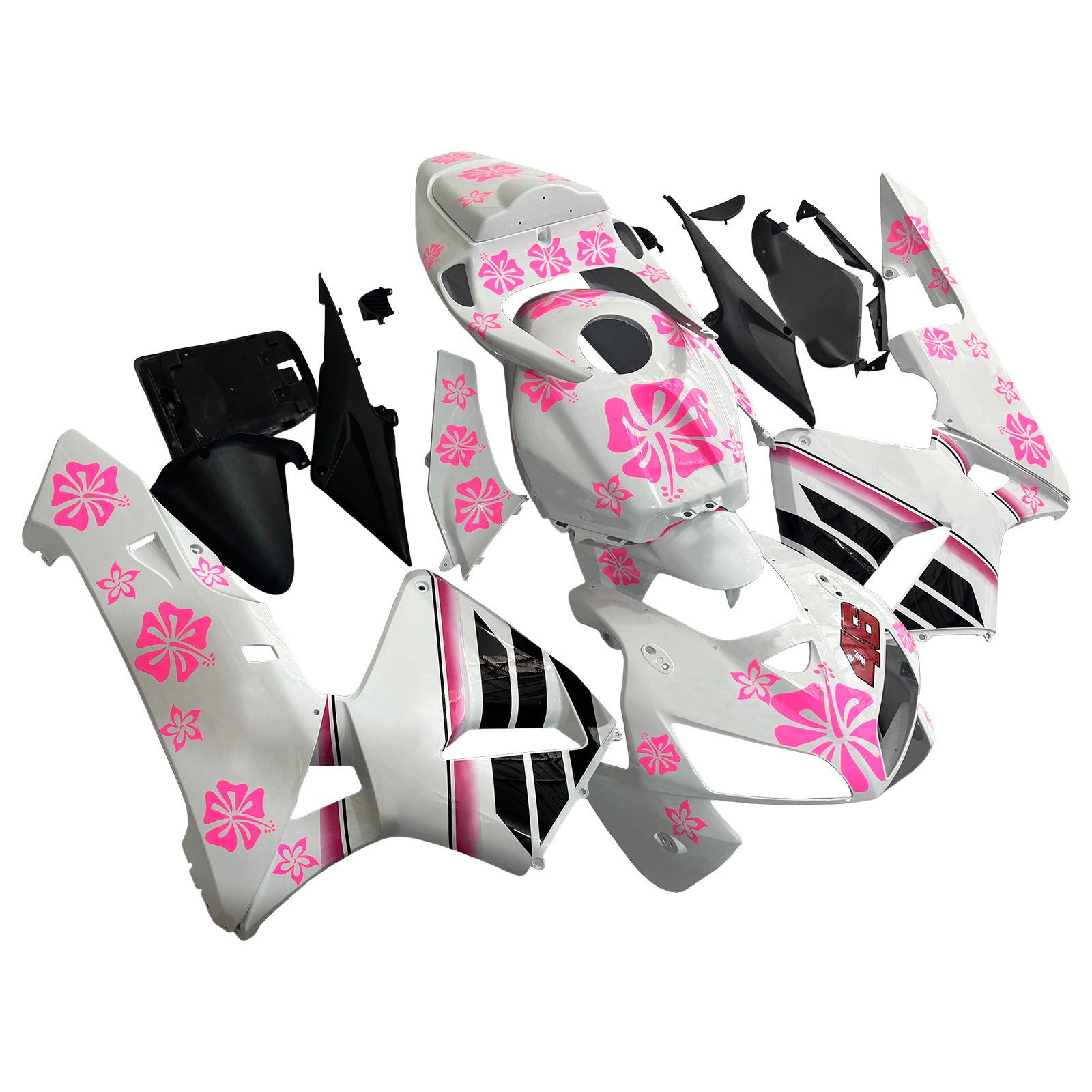2005-2006 Honda CBR600RR F5 Kit de carénage carrosserie plastique ABS