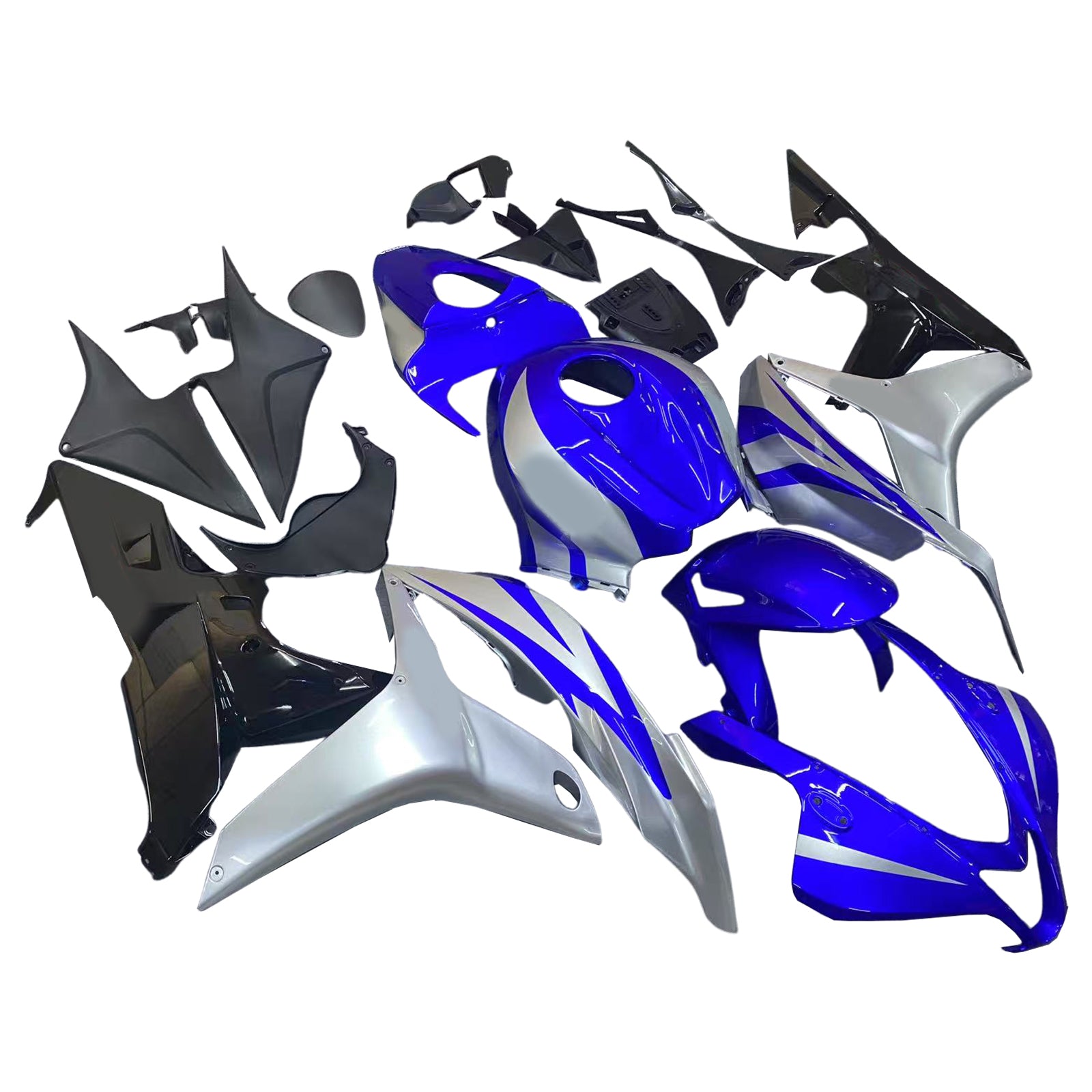 2007-2008 Honda CBR600RR Injeksjon Fairing Kit Bodywork Plastic ABS