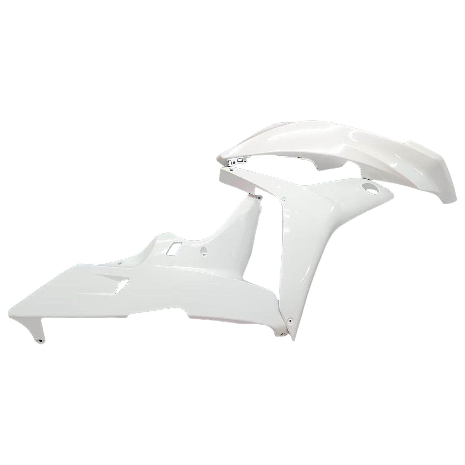 2007-2008 Honda CBR600 Fairing White Kit