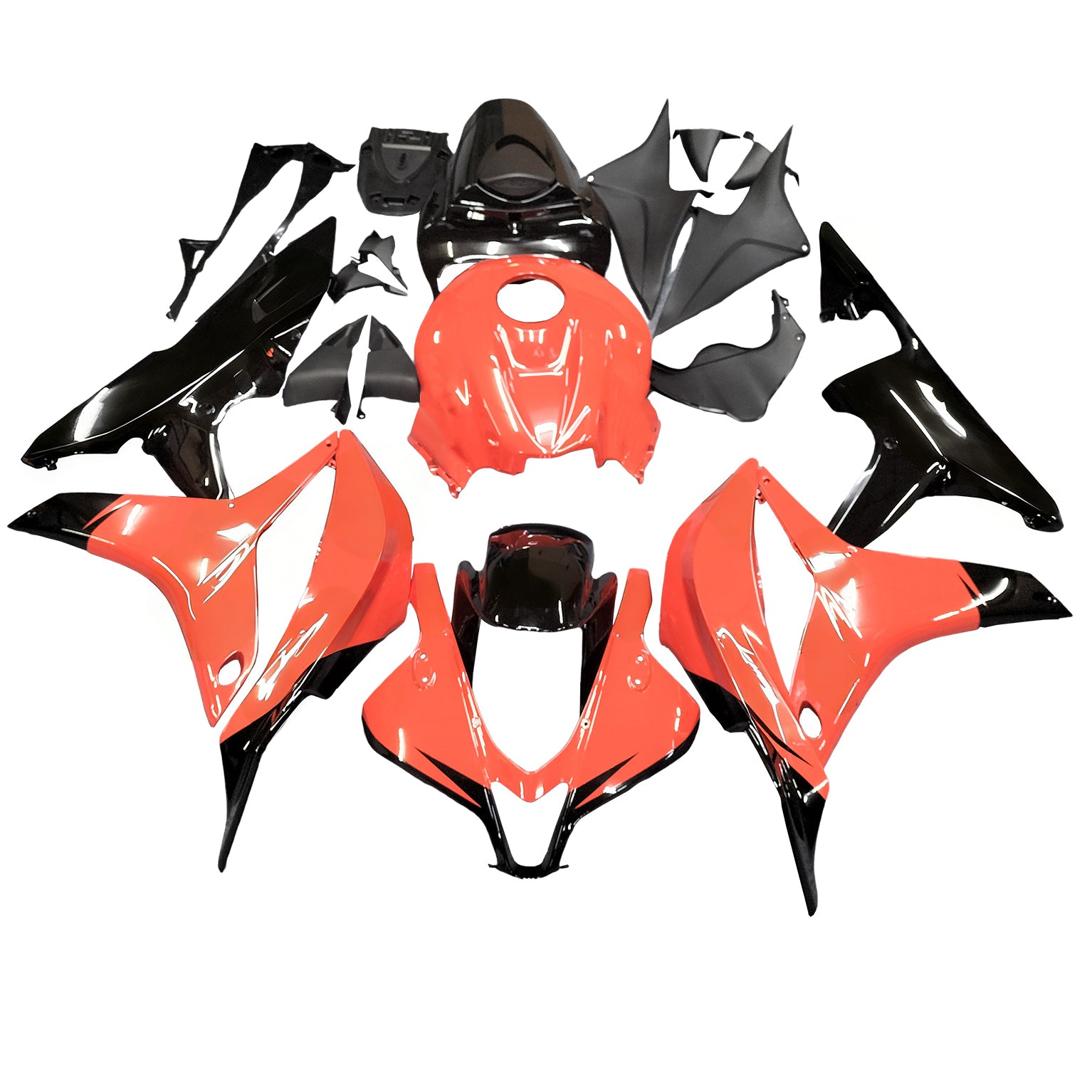 2007-2008 Honda CBR600RR F5 Kit de carenado Carrocería Plástico ABS