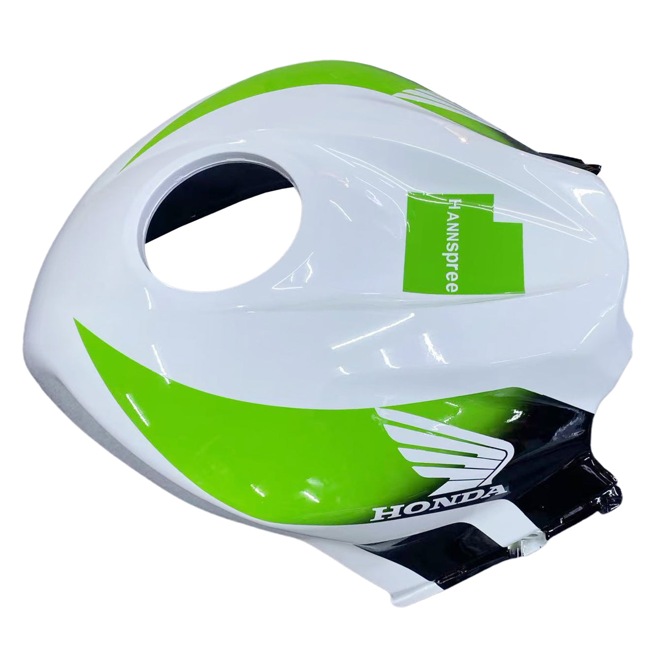 2009-2012 Honda CBR 600 RR White & Black Hannspree Racing Fairings Generic