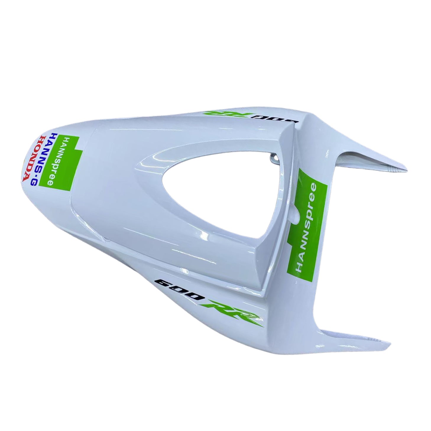 2009-2012 Honda CBR 600 RR White & Black Hannspree Racing Fairings Generic