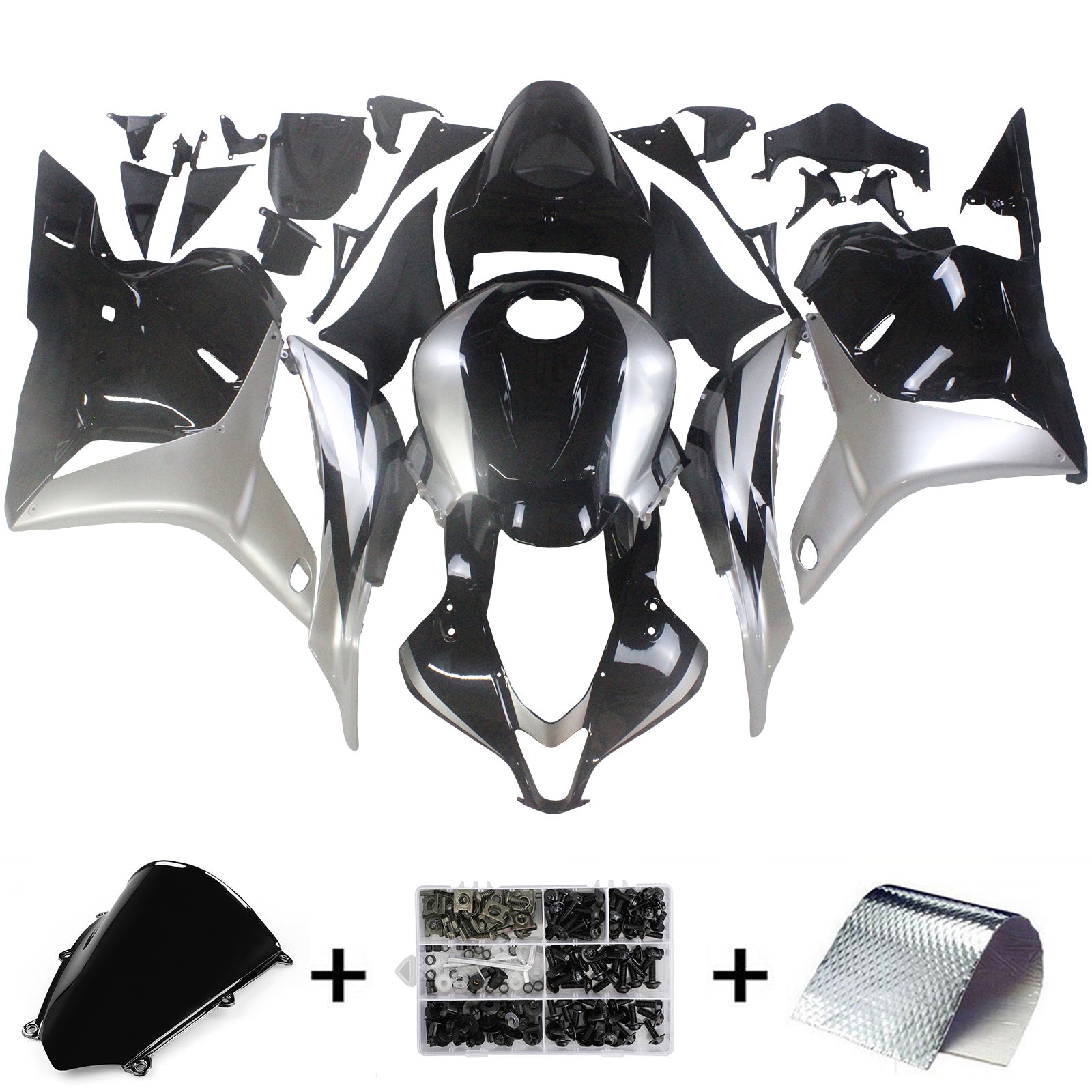 2009-2012 Honda CBR600RR F5 kåpa kit Kaross plast ABS