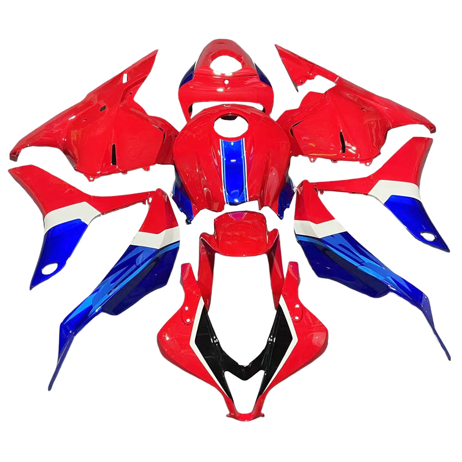 2009-2012 Honda CBR600RR F5 Kit de carénage carrosserie plastique ABS