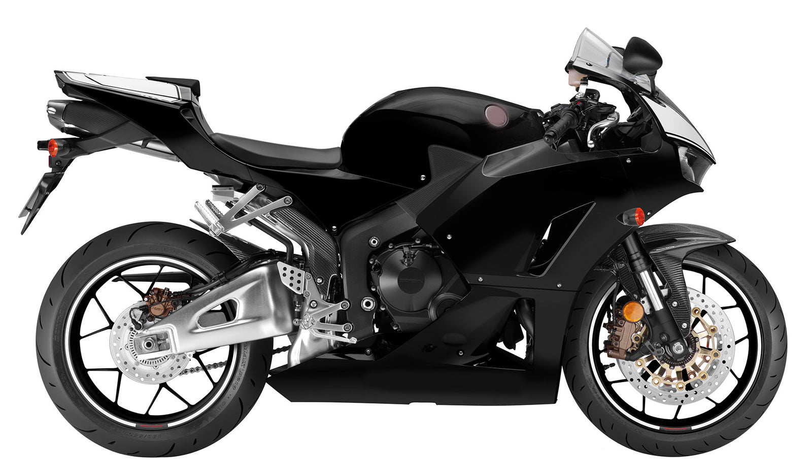 Carénages génériques Honda CBR600RR noirs CBR 2013-2023