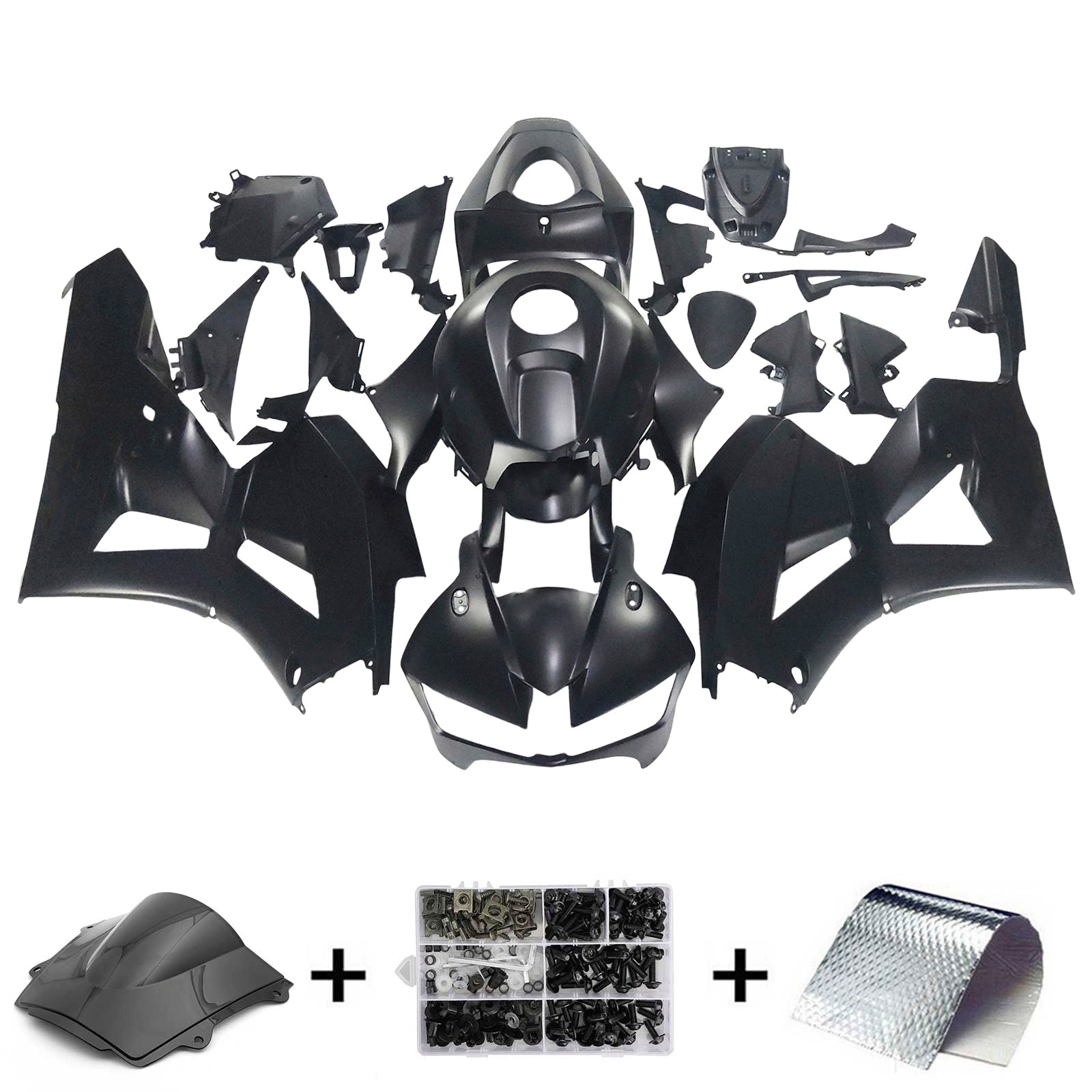 2013-2023 Honda CBR600RR F5 Kit de carenado de inyección Carrocería Plástico ABS # 101
