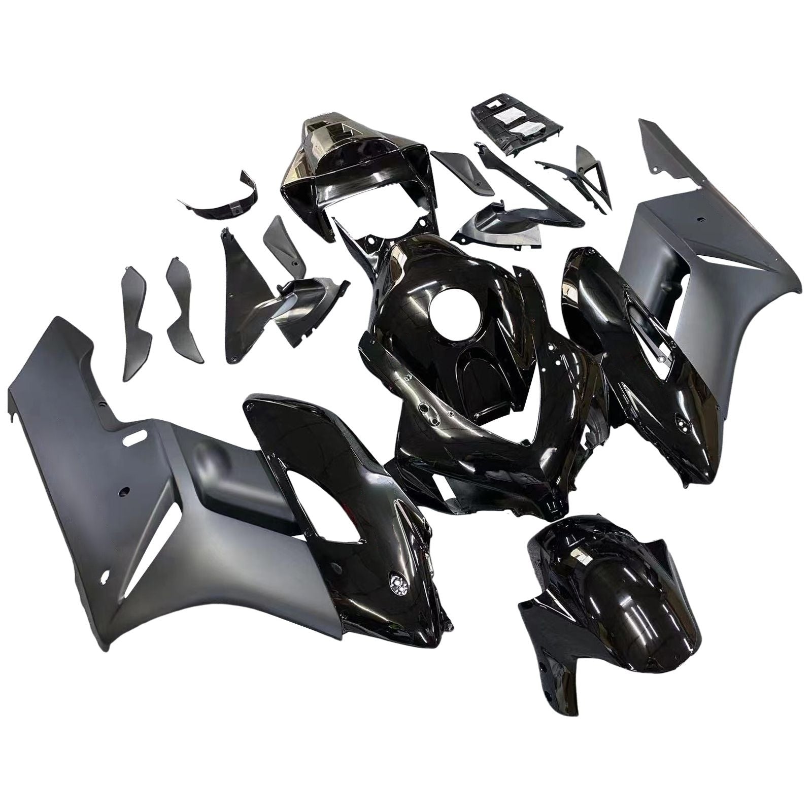 2004-2005 Honda CBR 1000 RR All Black RR Honda Racing Amotopart kåpor