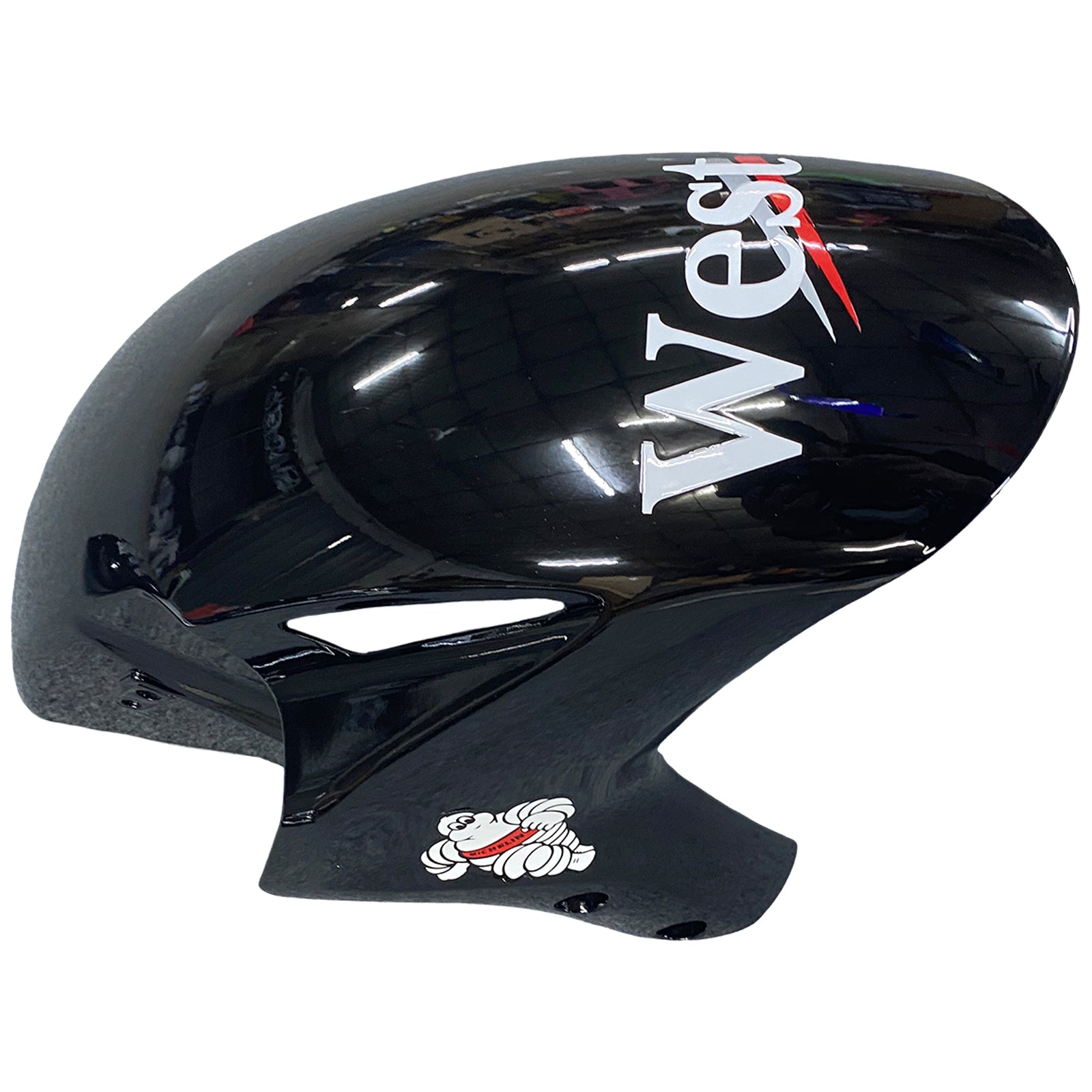 2004-2005 Honda CBR 1000 RR Black West Racing Amotopart stroomlijnkappen