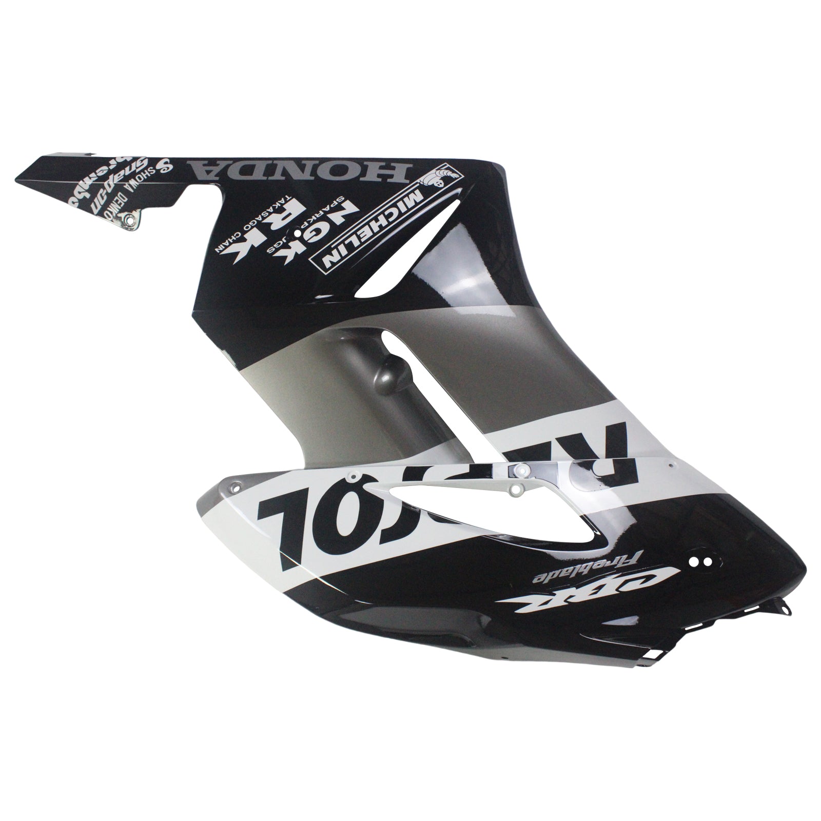 2004-2005 Honda CBR 1000 RR Amotopart Fairings Black Silver Repsol Racing Customs Fairing