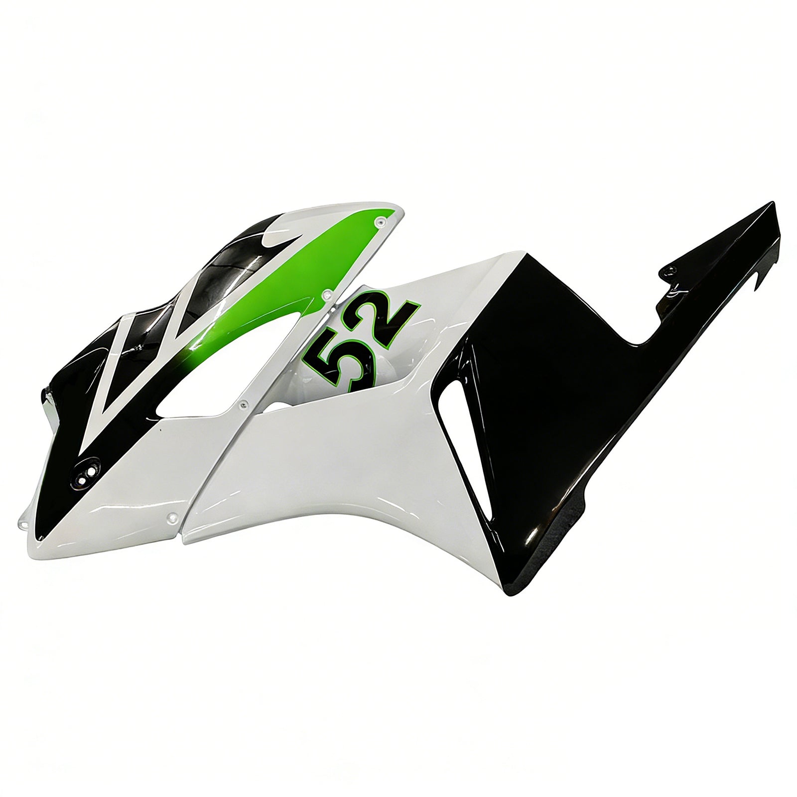 2004-2005 Honda CBR 1000 RR Amotopart Carenados Blanco No.52 Hannspree Racing Carenado personalizado