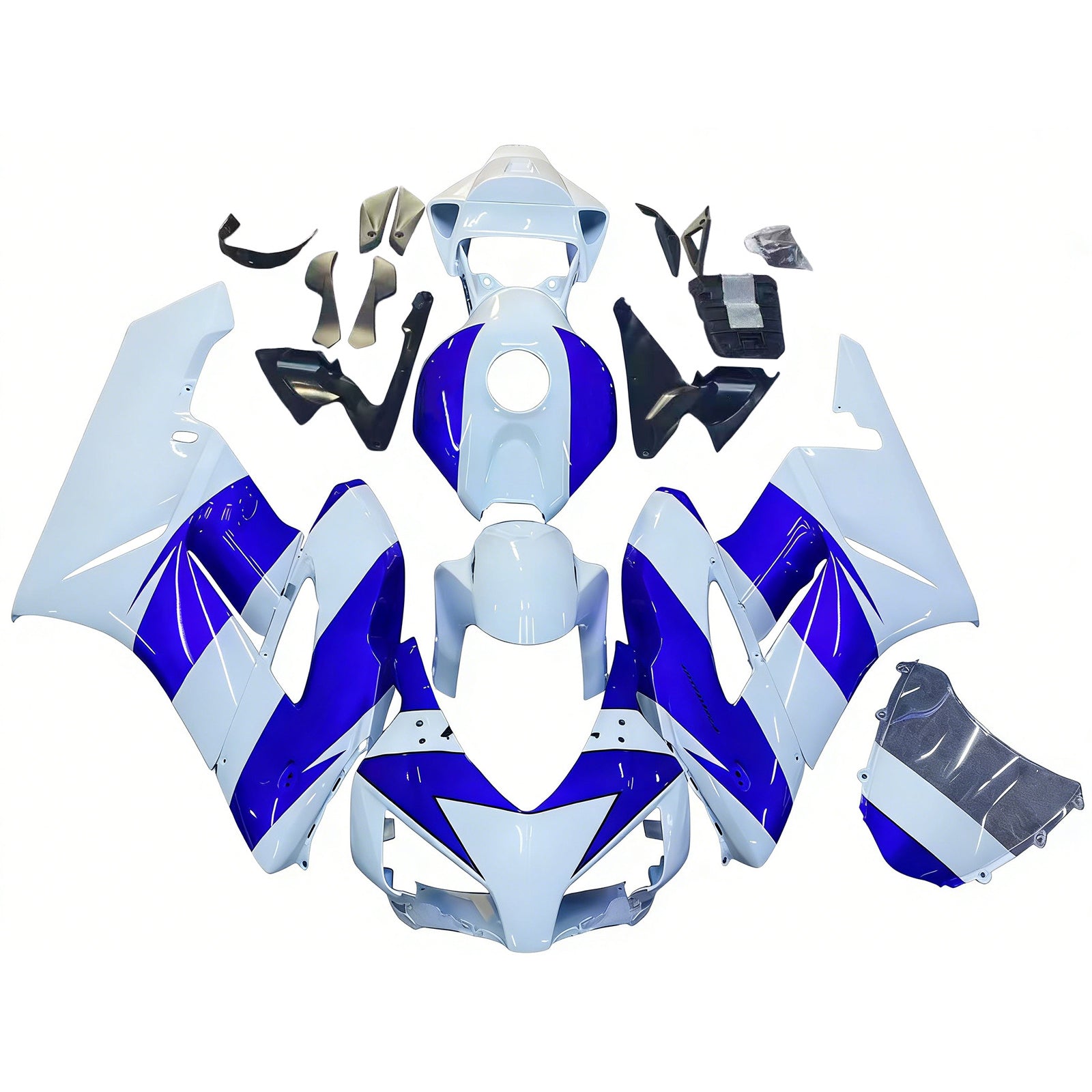 2004-2005 Honda CBR1000RR Kit de carénage carrosserie plastique ABS