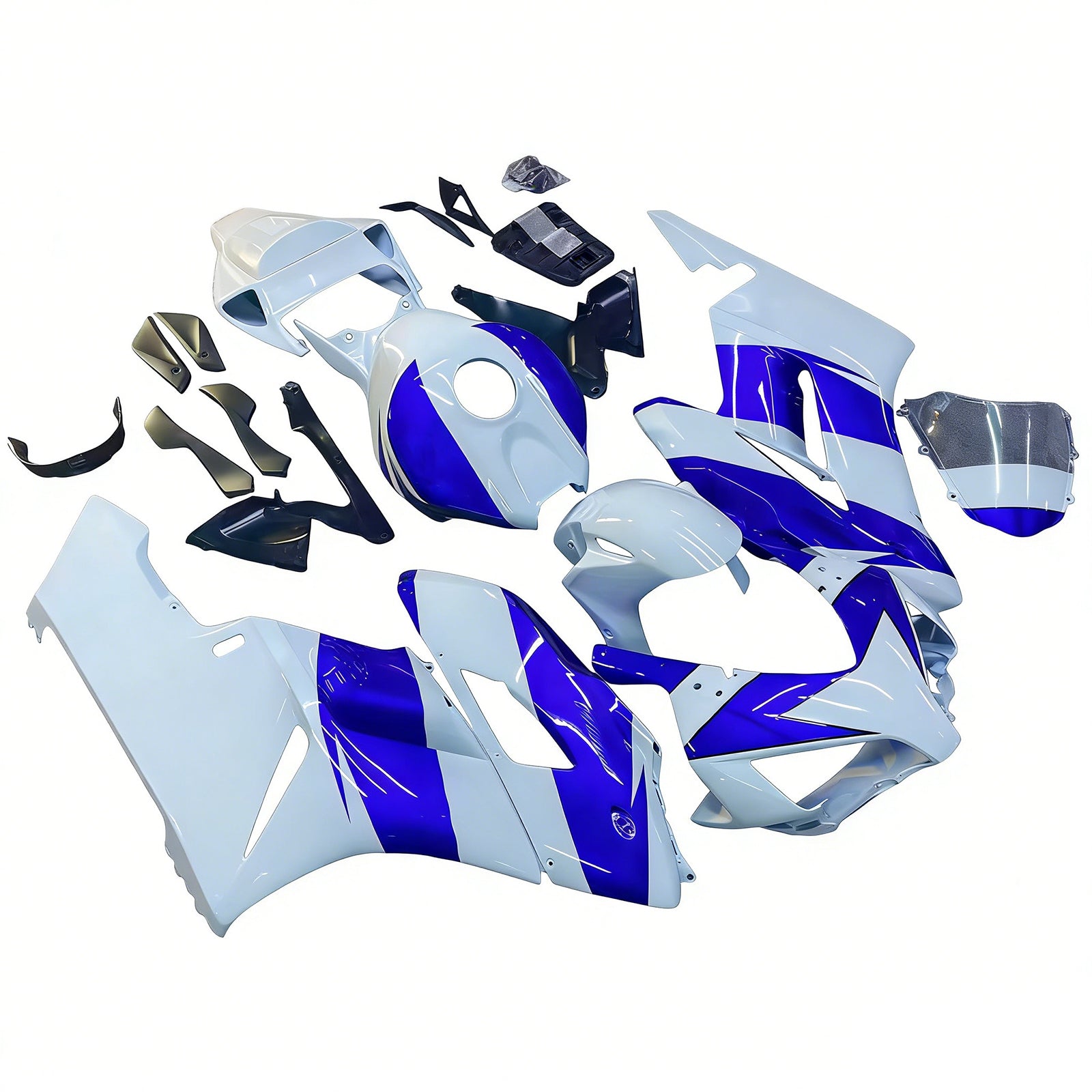 2004-2005 Honda CBR1000RR Kit de carénage carrosserie plastique ABS