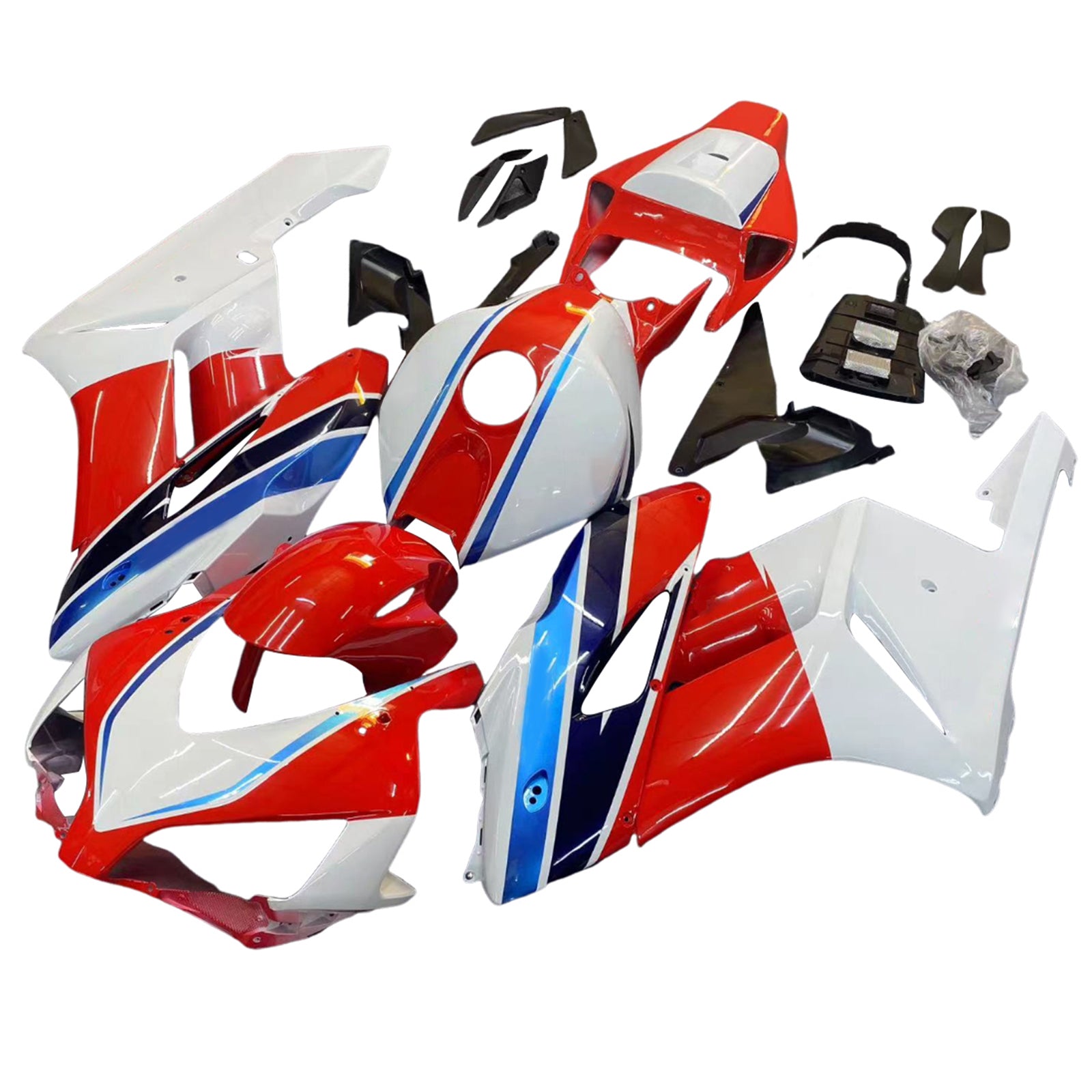 2004-2005 Honda CBR1000RR kuipset carrosserie kunststof ABS