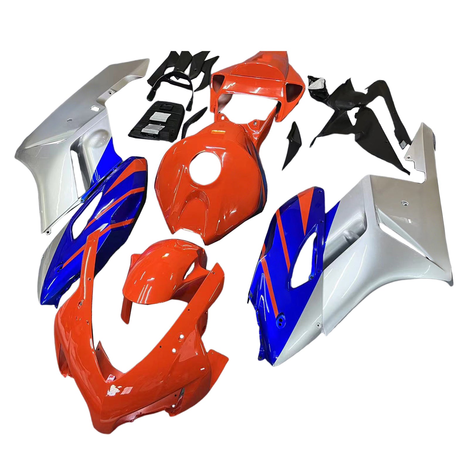2004-2005 Honda CBR1000RR Fairing Kit Karosseri Plast ABS