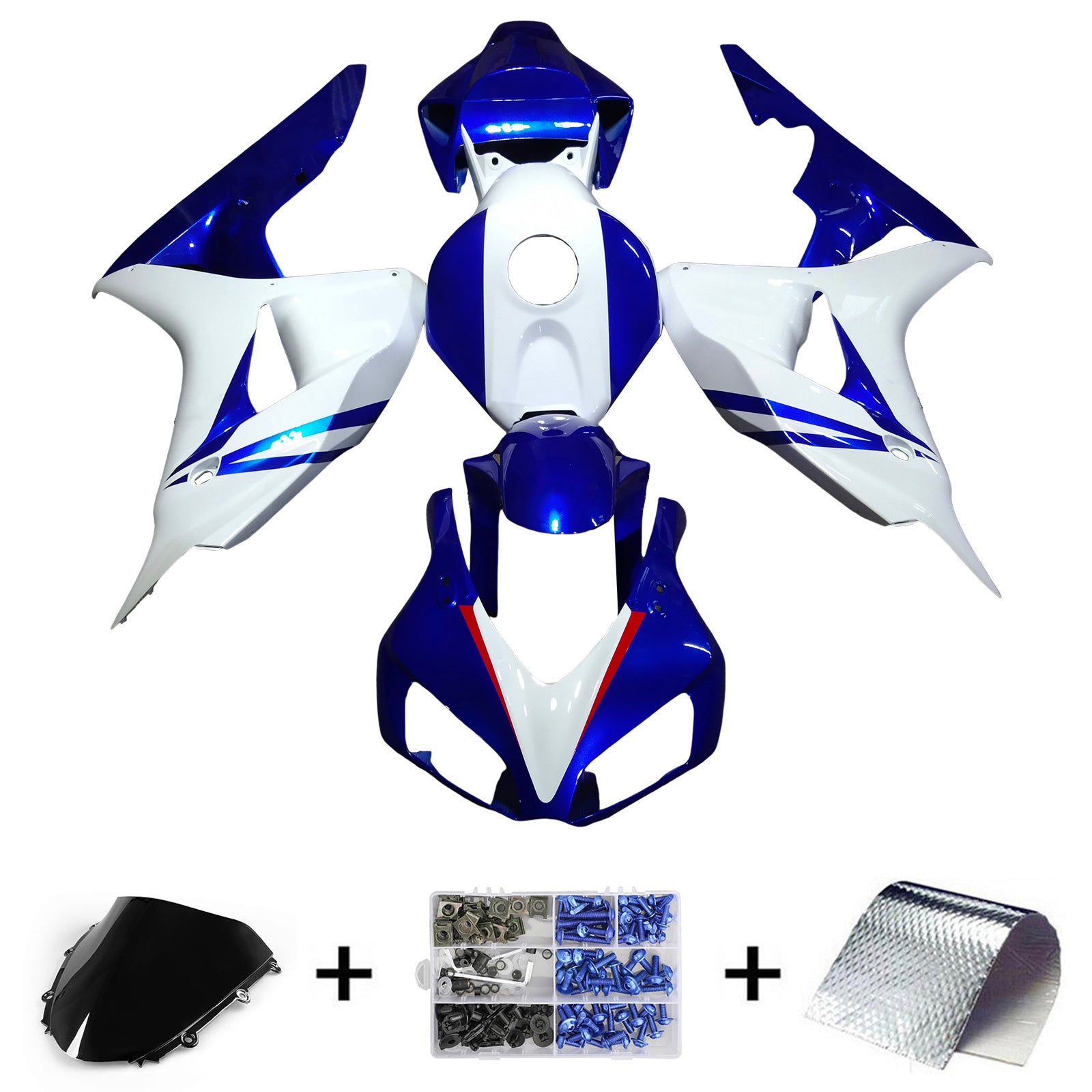 2006-2007 Honda CBR1000RR Fairing Kit Bodywork Plastic ABS