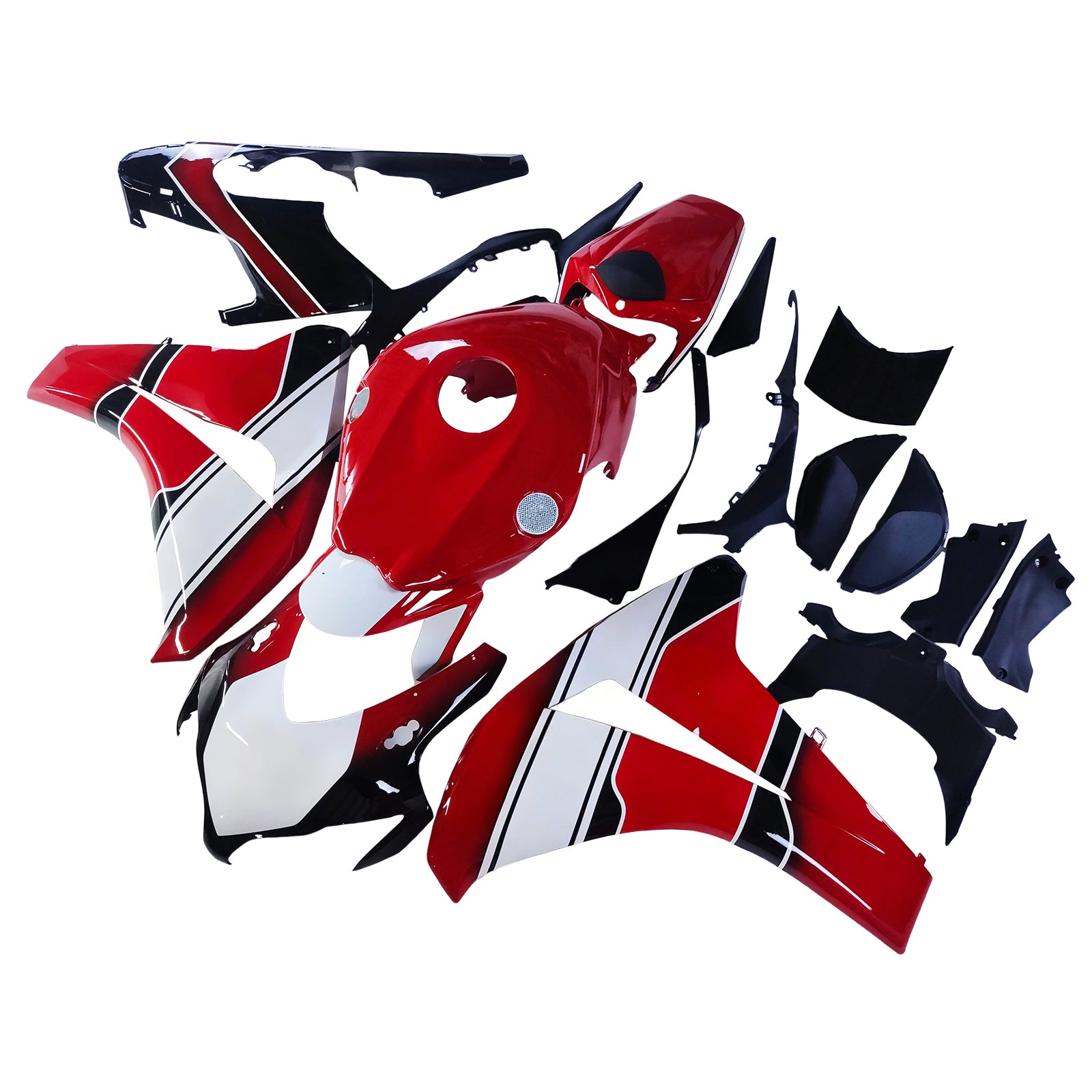 Kit de carénage d'injection Honda CBR1000RR 2008-2011, carrosserie en plastique ABS #176