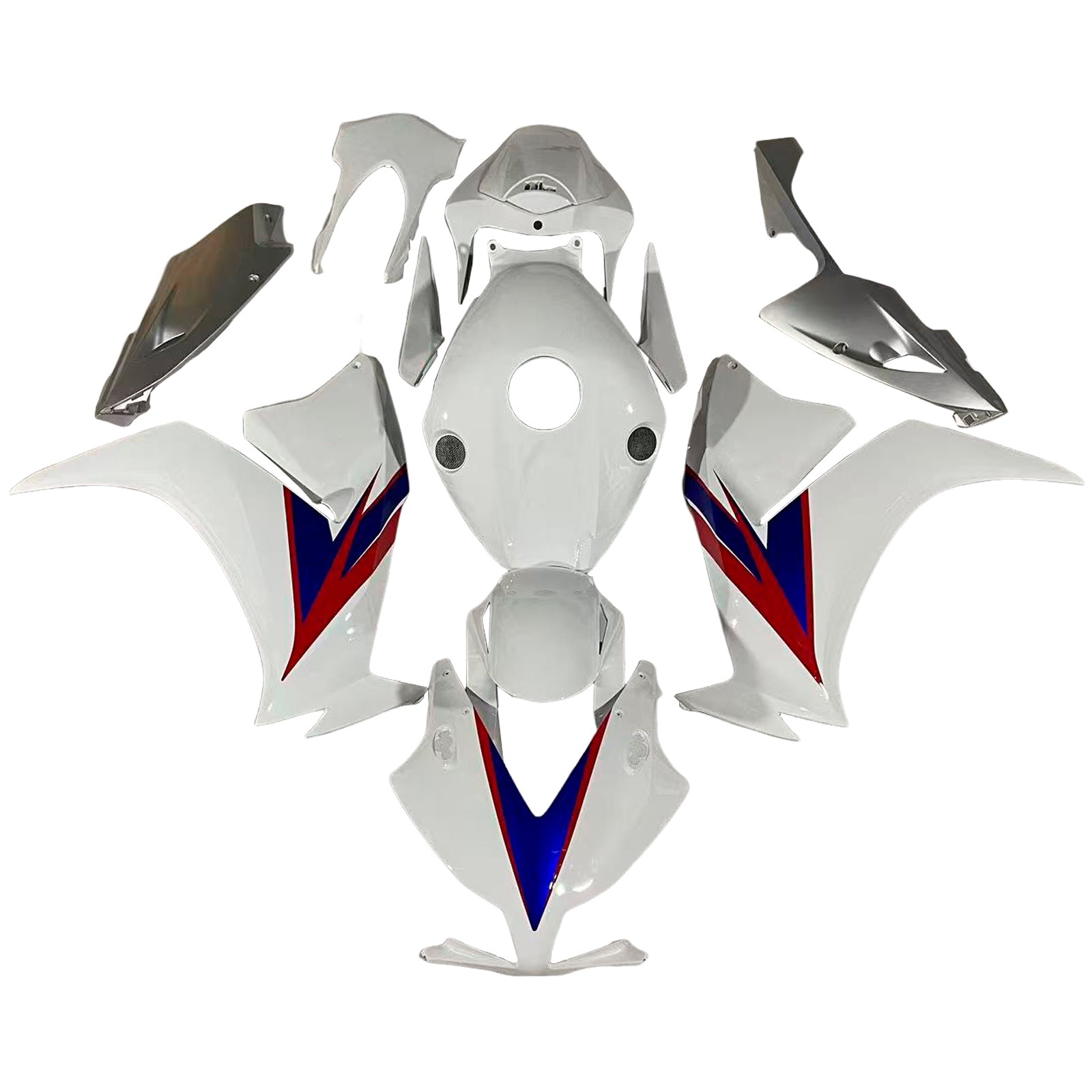 Carénages 2012-2016 Honda CBR1000RR HRC Blanc CBR Racing Générique