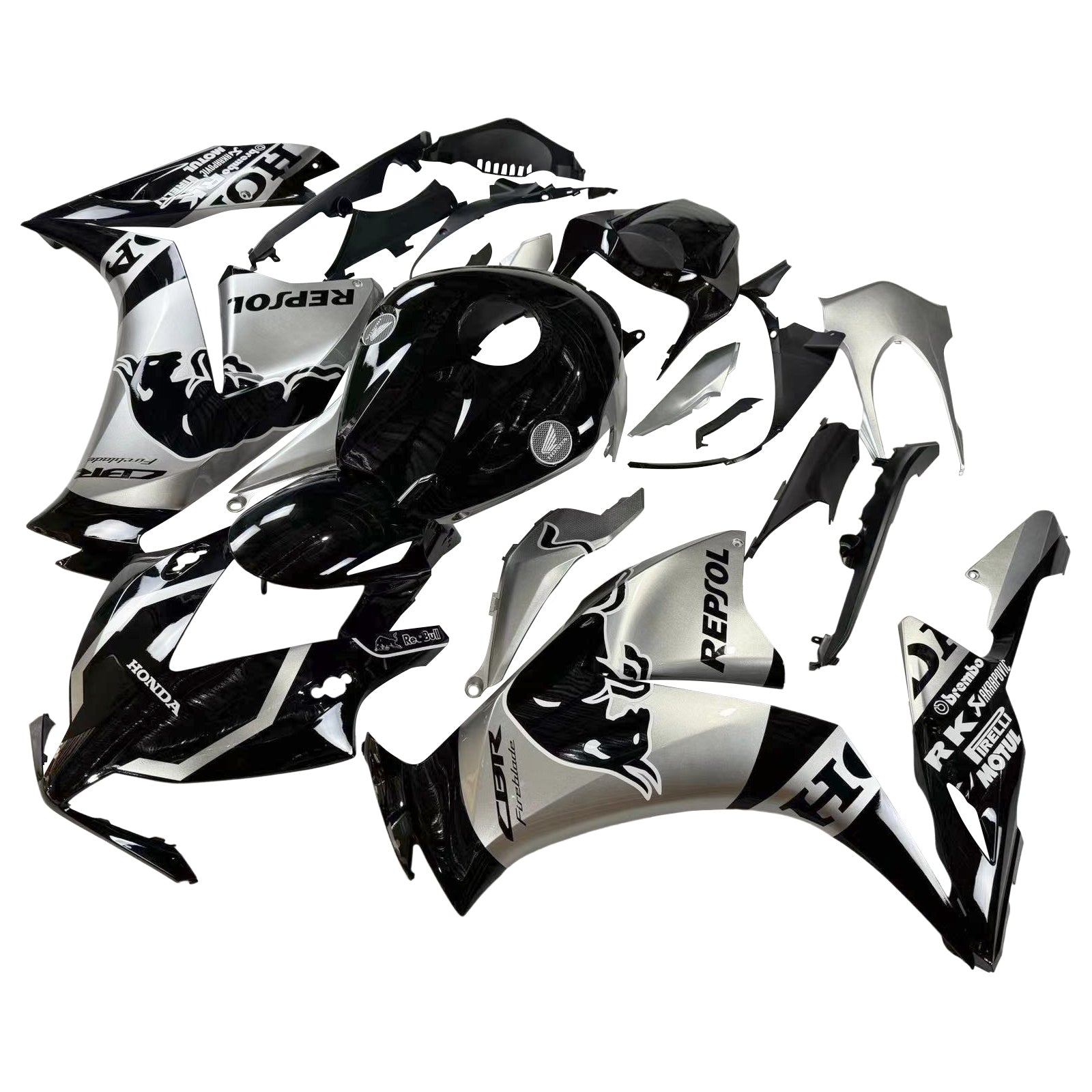 2012-2016 Honda CBR1000RR Injection Fairing Kit Bodywork Plastic ABS#170