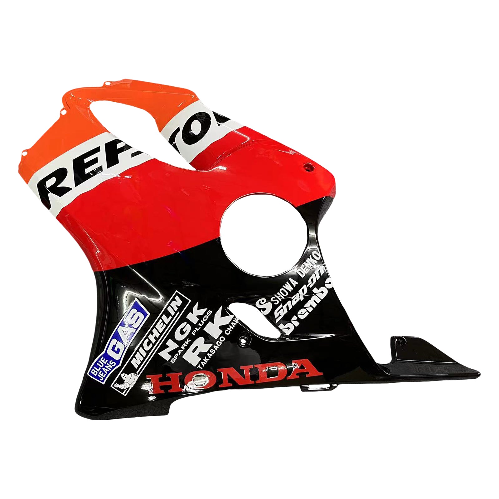 2001-2003 Honda CBR 600 F4i Black Repsol Racing Fairings Generic