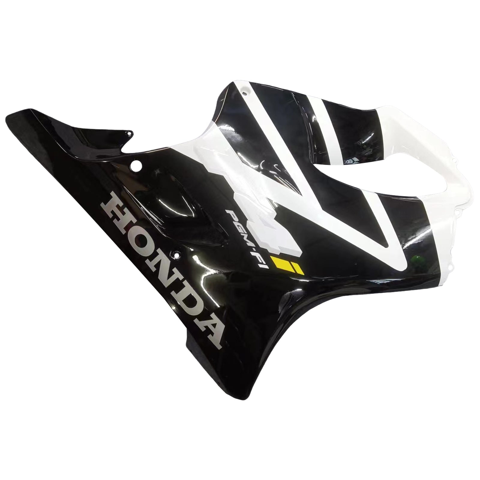 2001-2003 Honda CBR600 F4i Black & White F4i Racing Fairings Generic