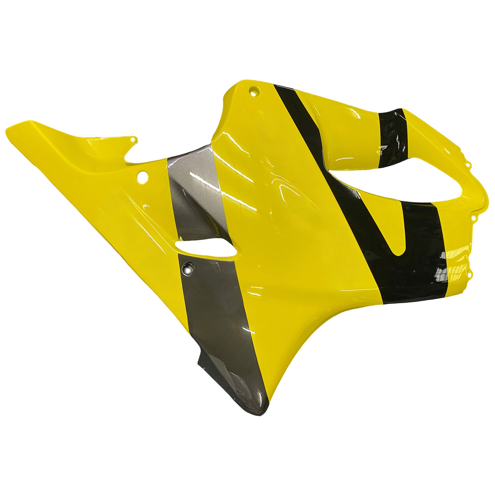 2004-2007 Honda CBR 600 F4i Geel & Zwart CBR Racing stroomlijnkappen Generiek