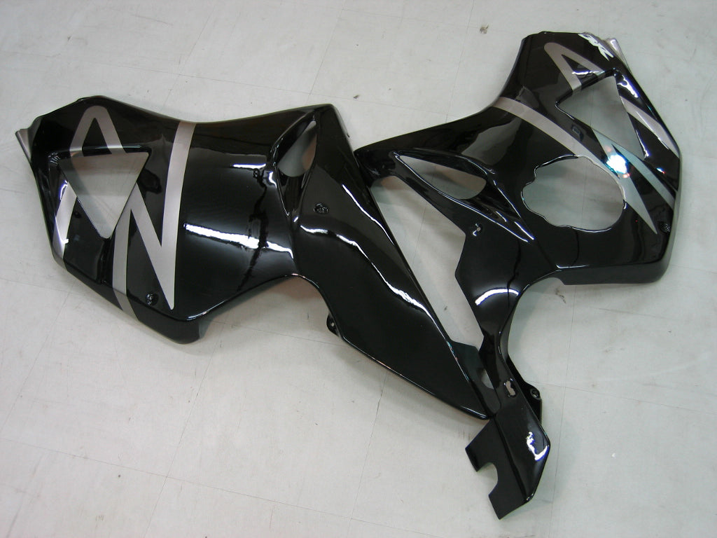 2002-2003 Honda CBR 954 RR Zilver & Zwart RR Racing Stroomlijnkappen Generiek