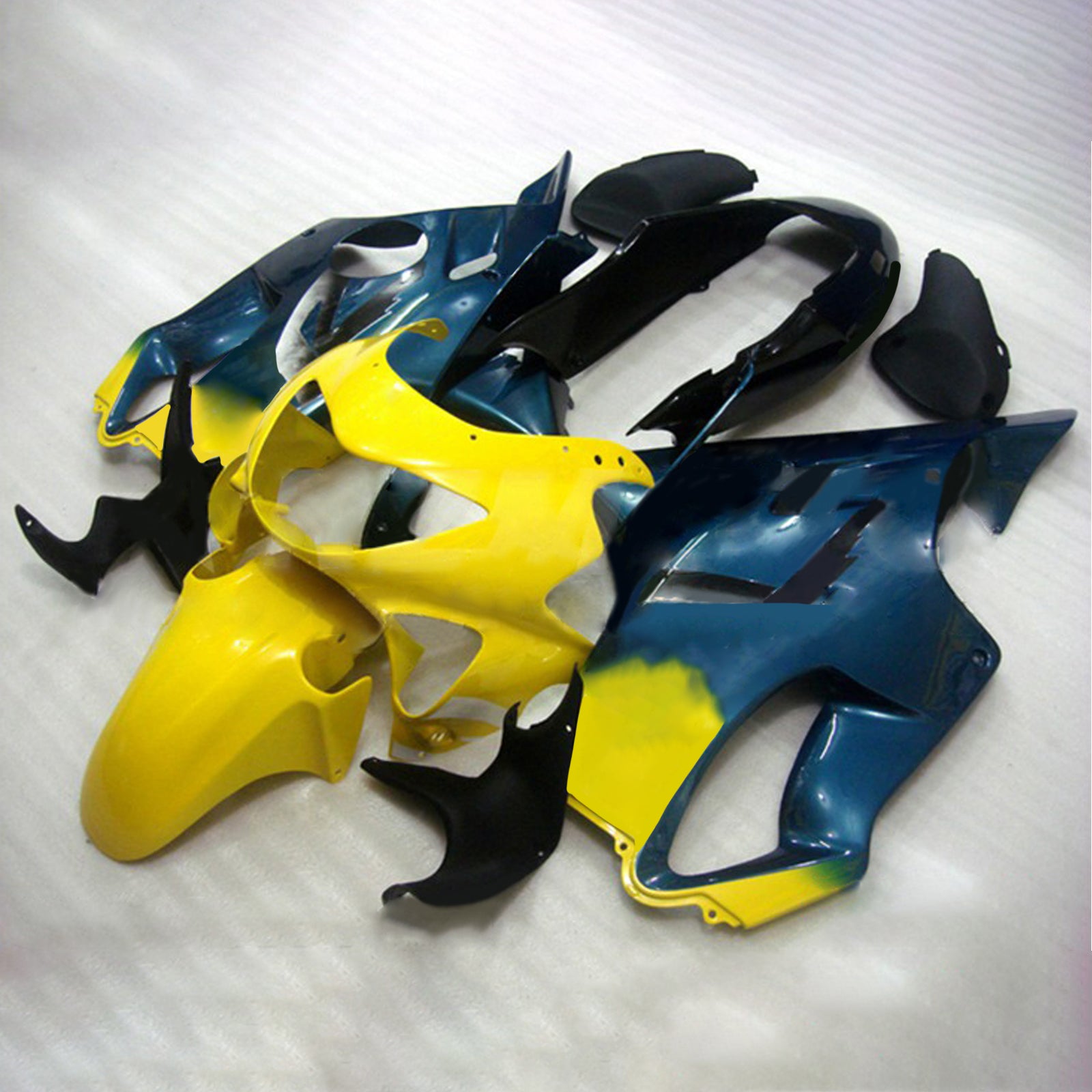 1999-2000 Honda CBR600 F4 Kit de carénage d'injection carrosserie plastique ABS # 145