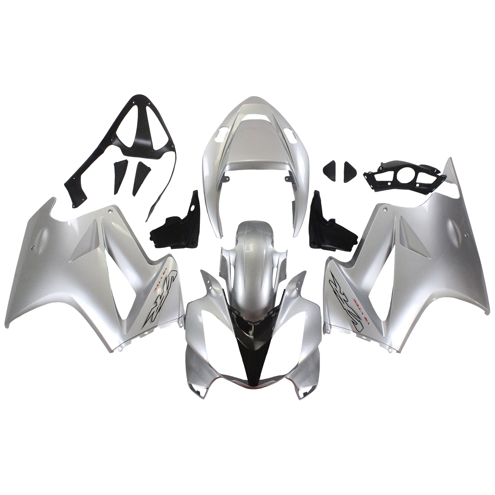 2002-2012 Honda VFR800 Fairing Injection ABS Plastic Bodywork 011# Generic