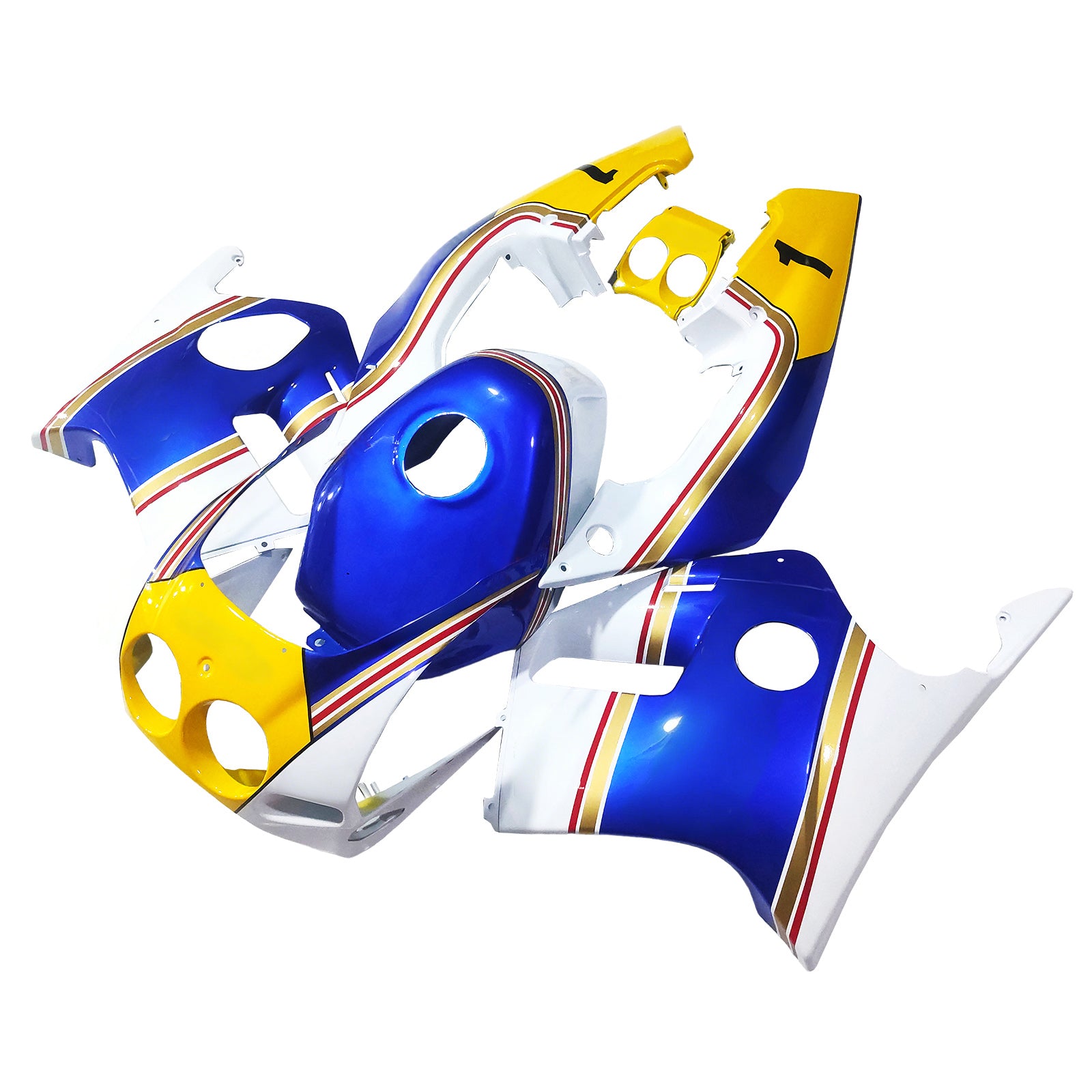 1990-1998 Honda CBR250RR MC22 Injection Fairing Kit Bodywork Plastic ABS#107