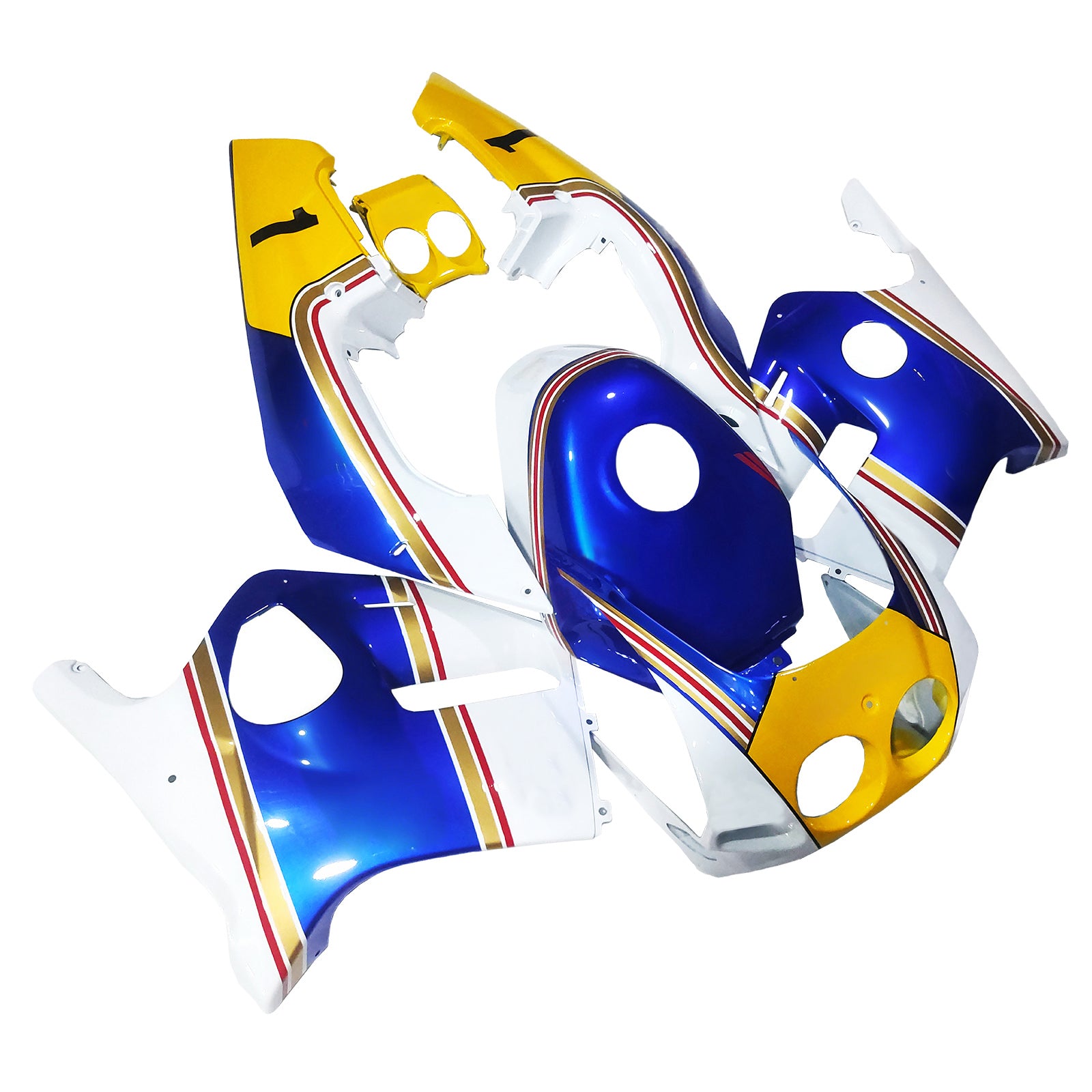 1990-1998 Honda CBR250RR MC22 Injection Fairing Kit Bodywork Plastic ABS#107