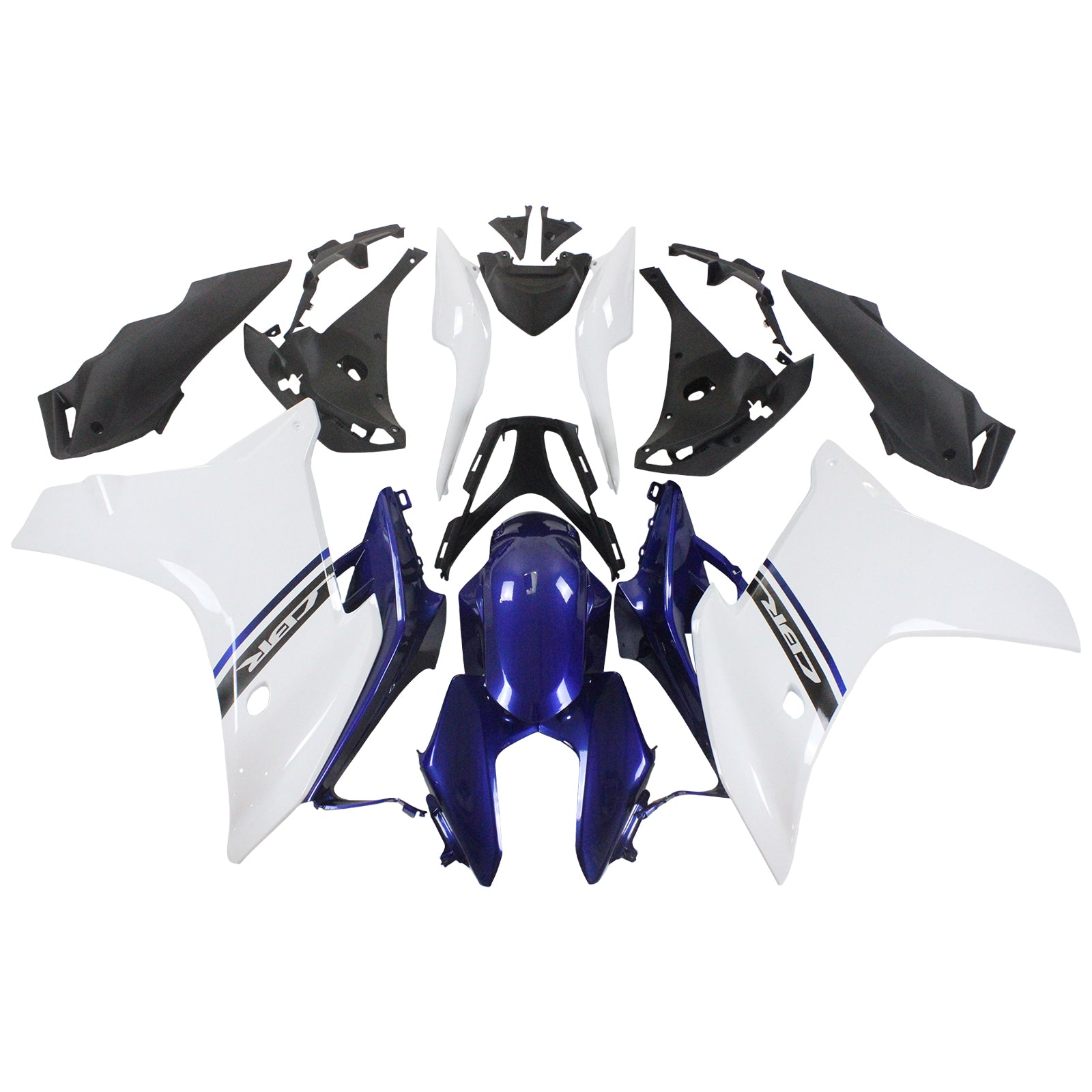 2011-2013 Honda CBR600F Amotopart Injection Fairing Kit Bodywork Plastic ABS #102