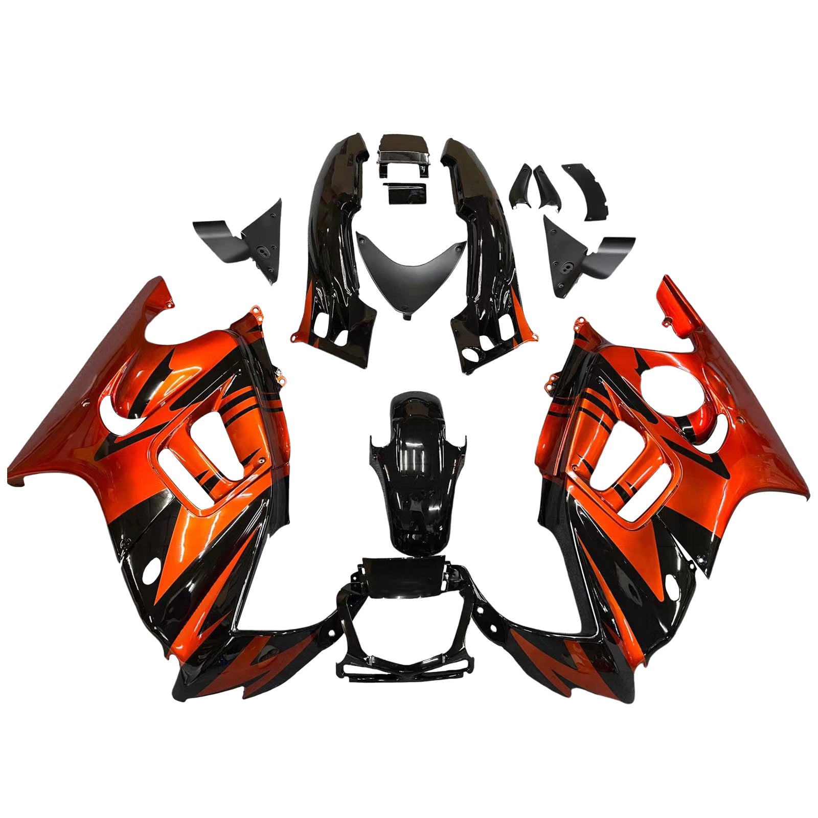 1995-1996 Honda CBR600 F3 Amotopart Kit de carénage d'injection carrosserie plastique ABS #103