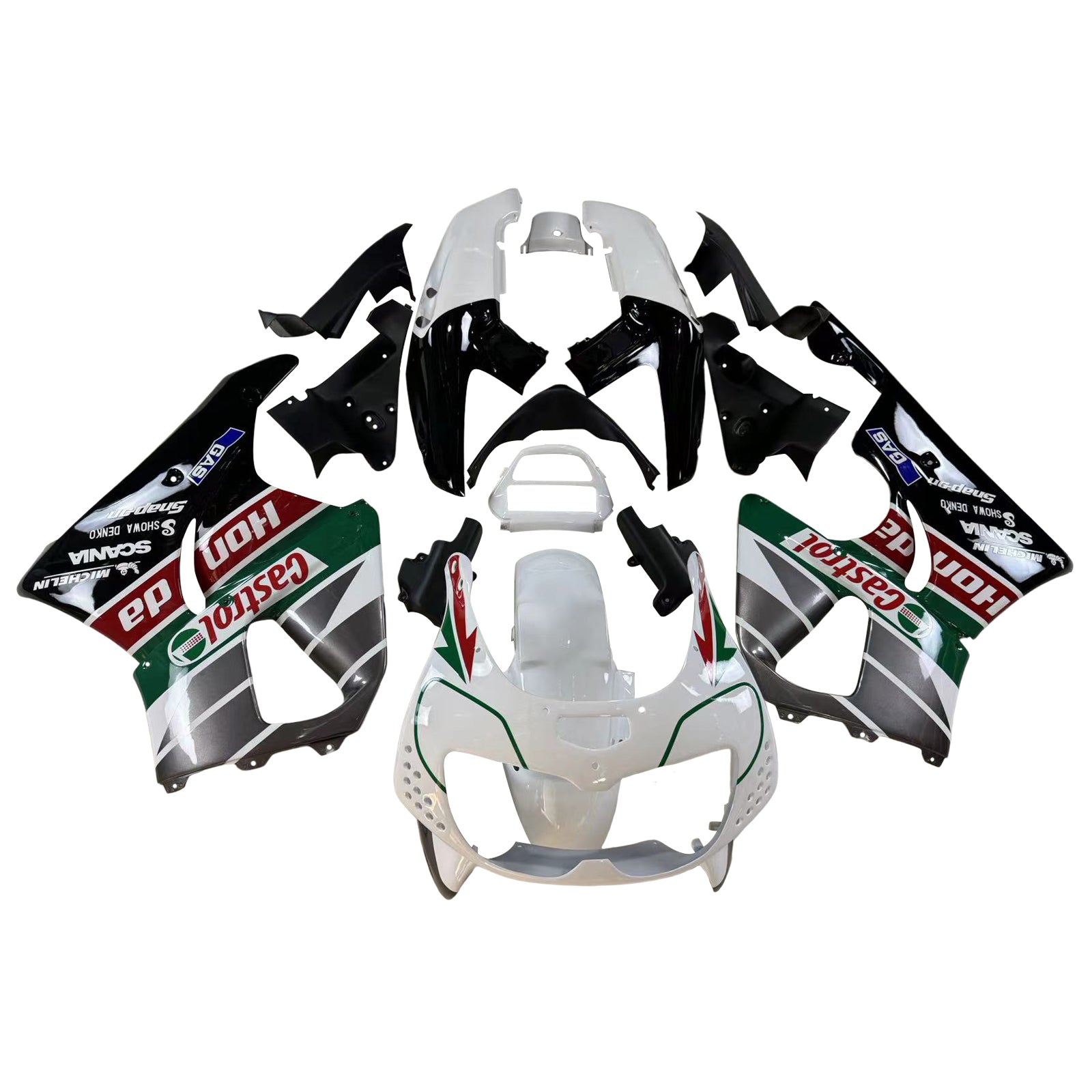 1996-1997 Honda CBR900RR 893 Amotopart Injection Fairing Kit Bodywork Plastic ABS #101