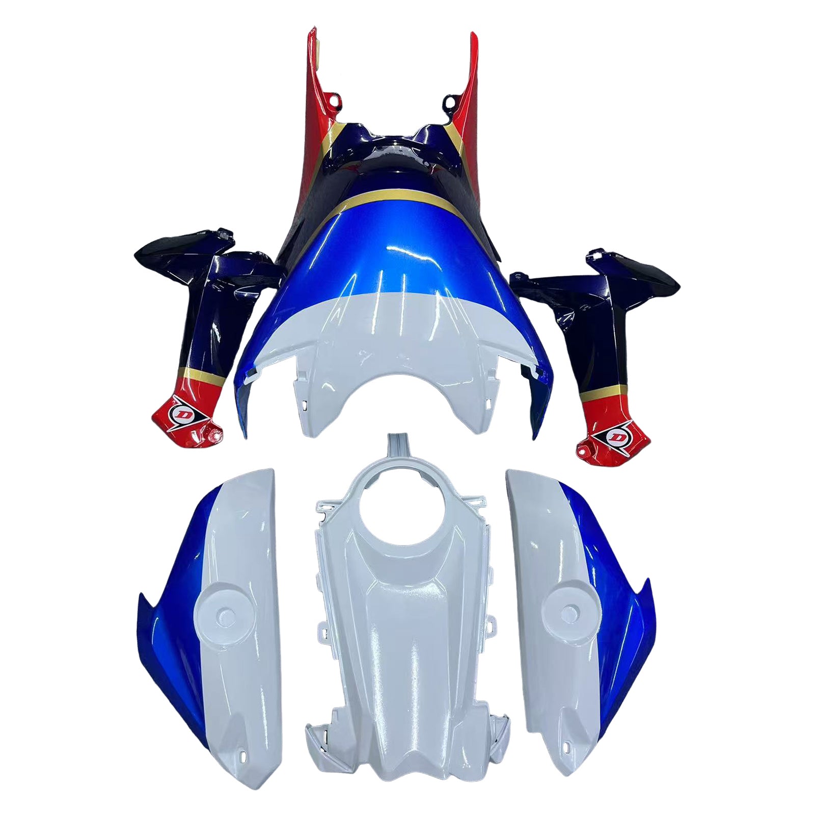 2017-2023 Honda CBR1000RR Amotopart vstrekovanie Kit Kadywork Bodywork Plastic ABS #101